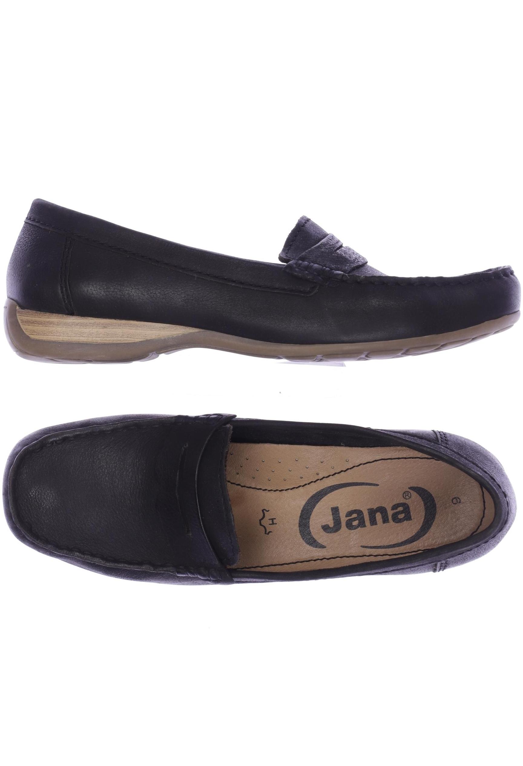 

Jana Damen Halbschuh, schwarz, Gr. 6