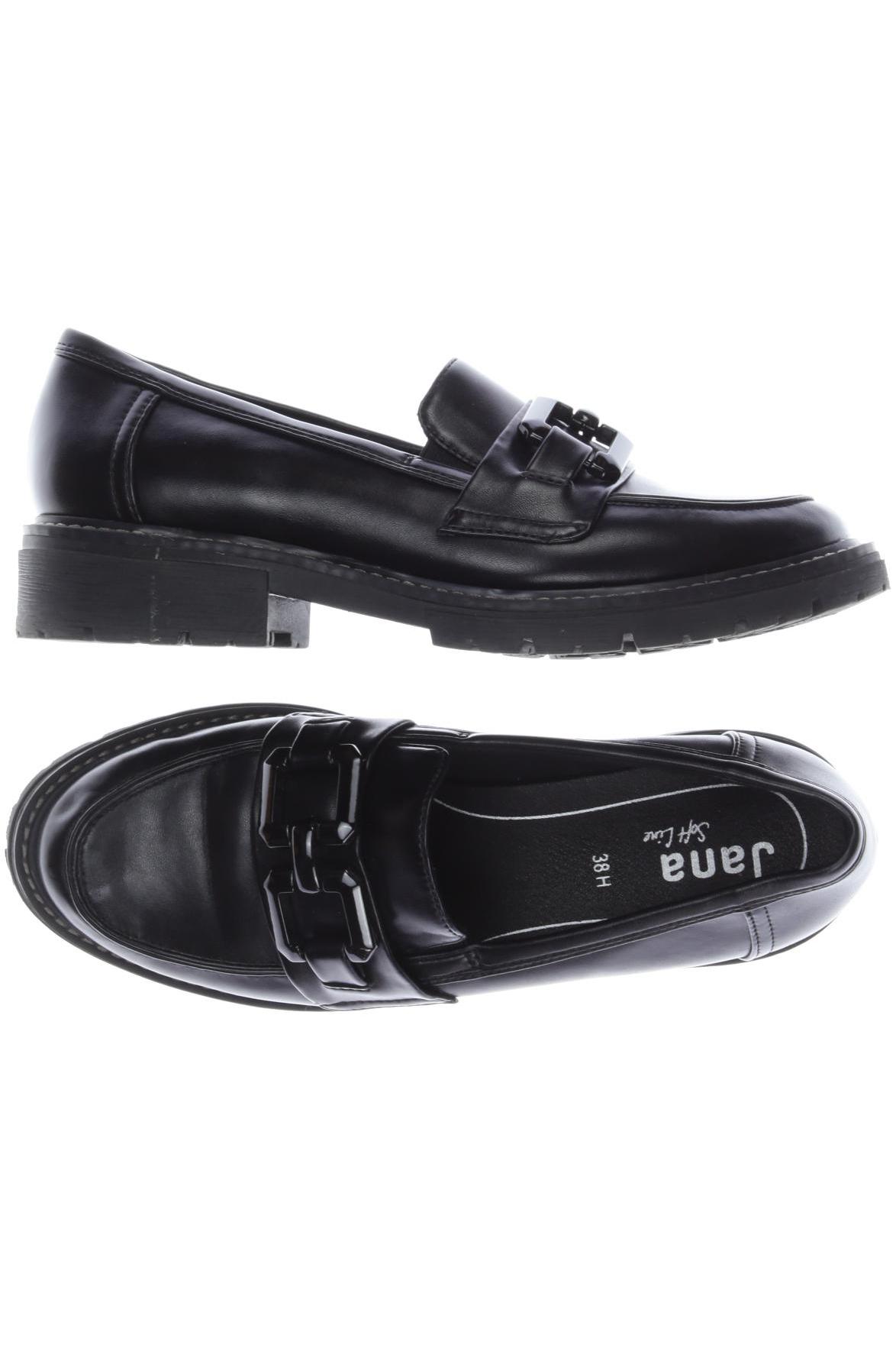 

Jana Damen Halbschuh, schwarz, Gr. 38