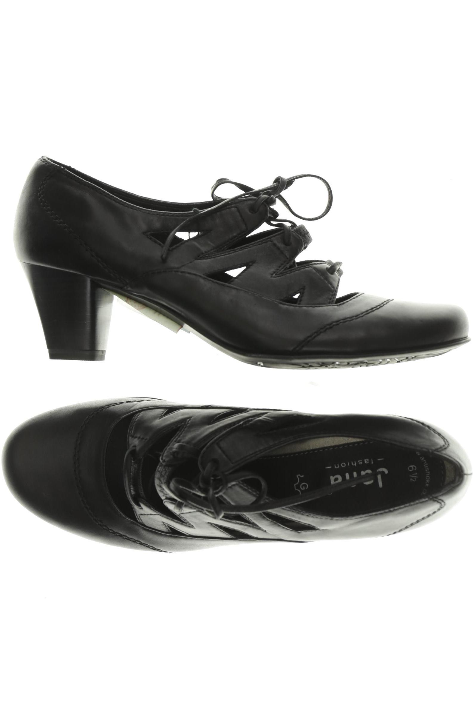 

Jana Damen Halbschuh, schwarz, Gr. 6.5