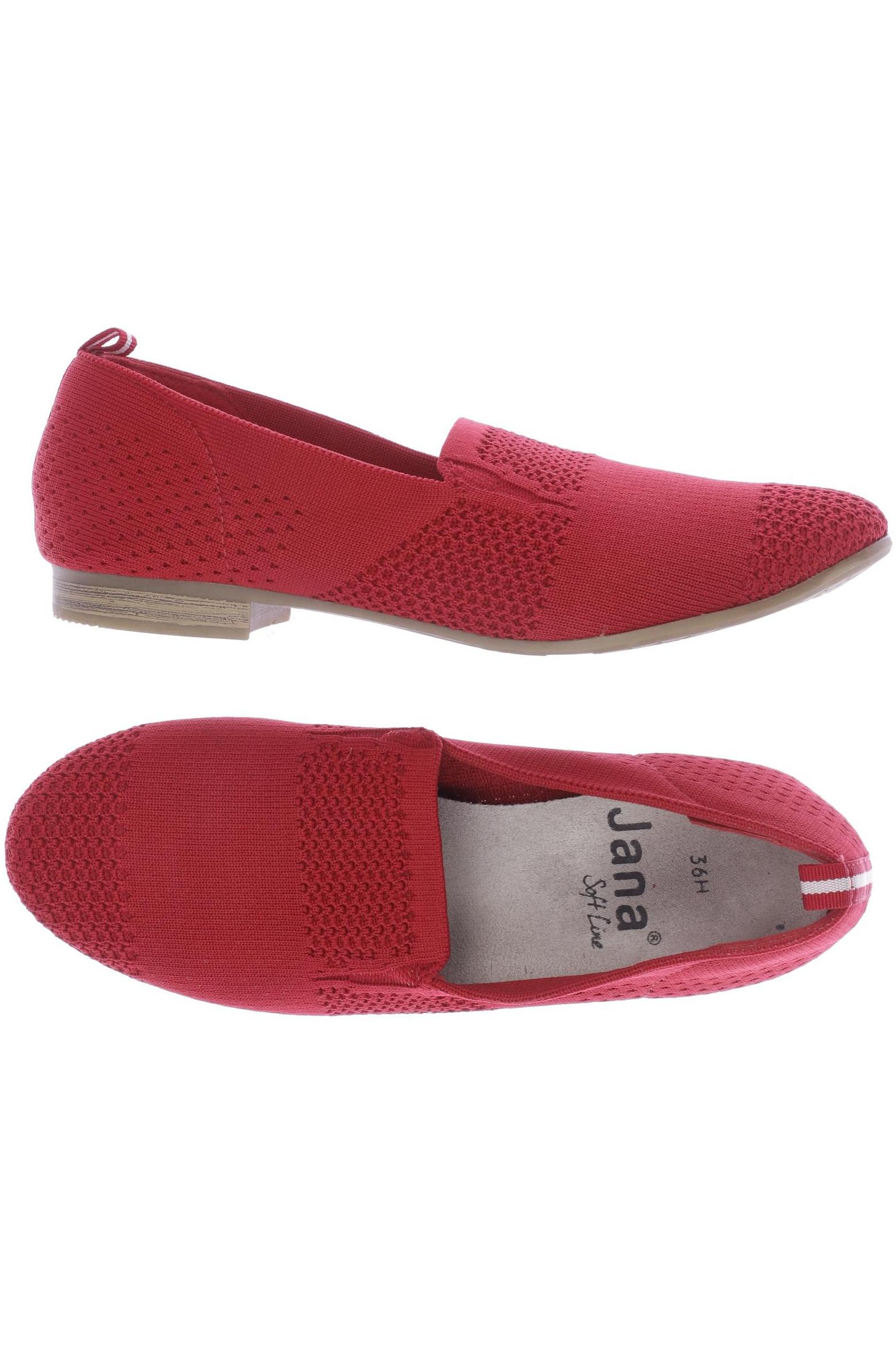 

Jana Damen Halbschuh, rot, Gr. 36