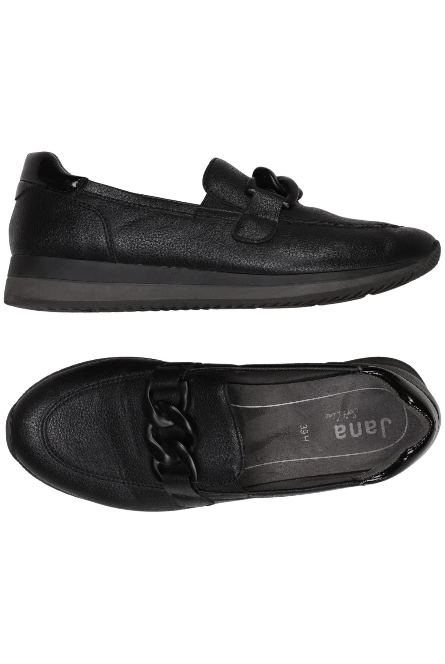 

Jana Damen Halbschuh, schwarz, Gr. 39