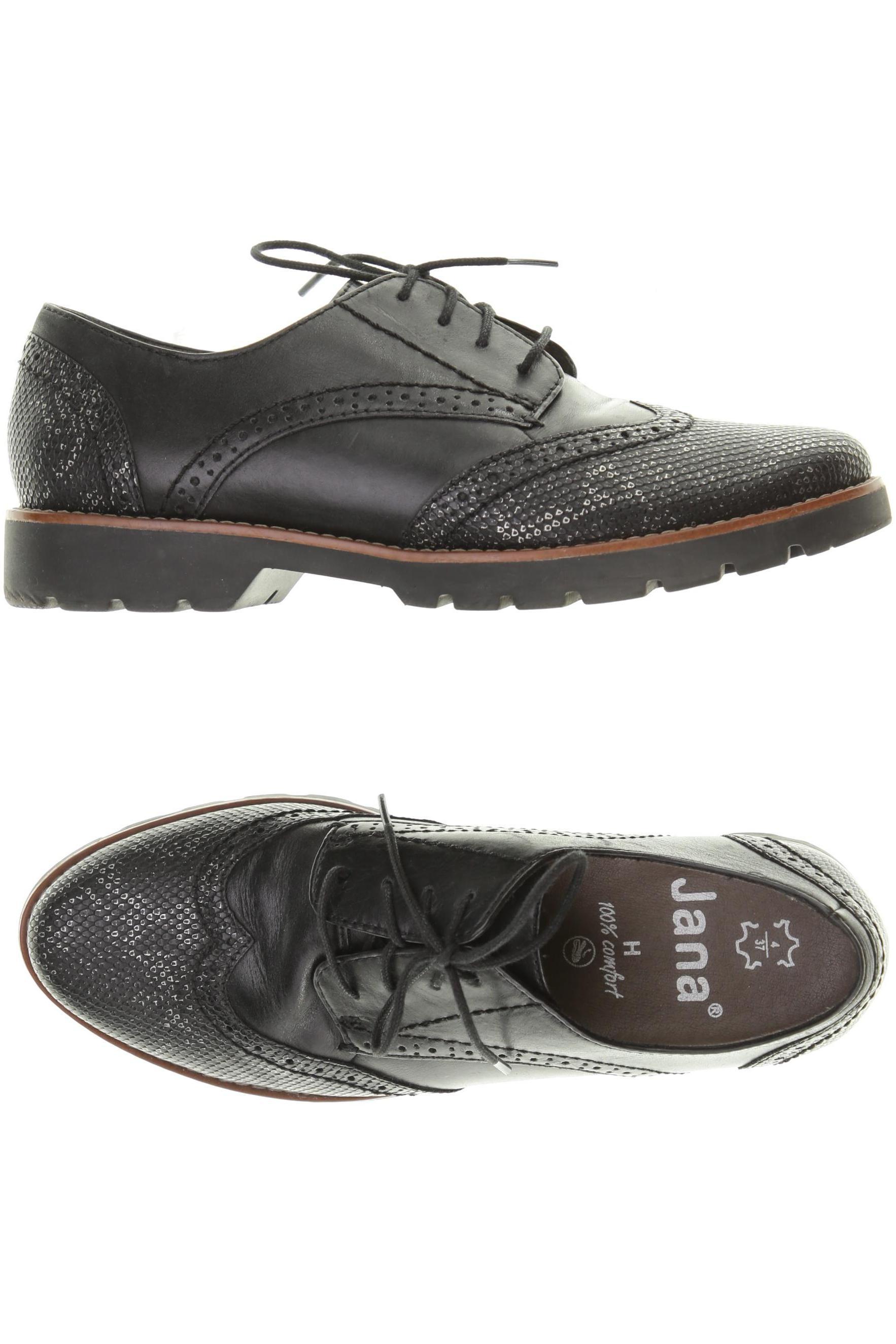 

Jana Damen Halbschuh, schwarz, Gr. 37