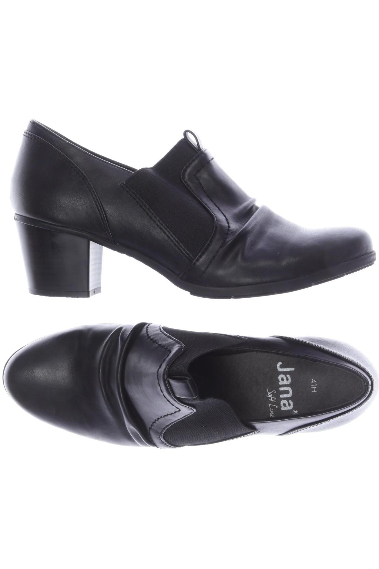 

Jana Damen Halbschuh, schwarz, Gr. 41