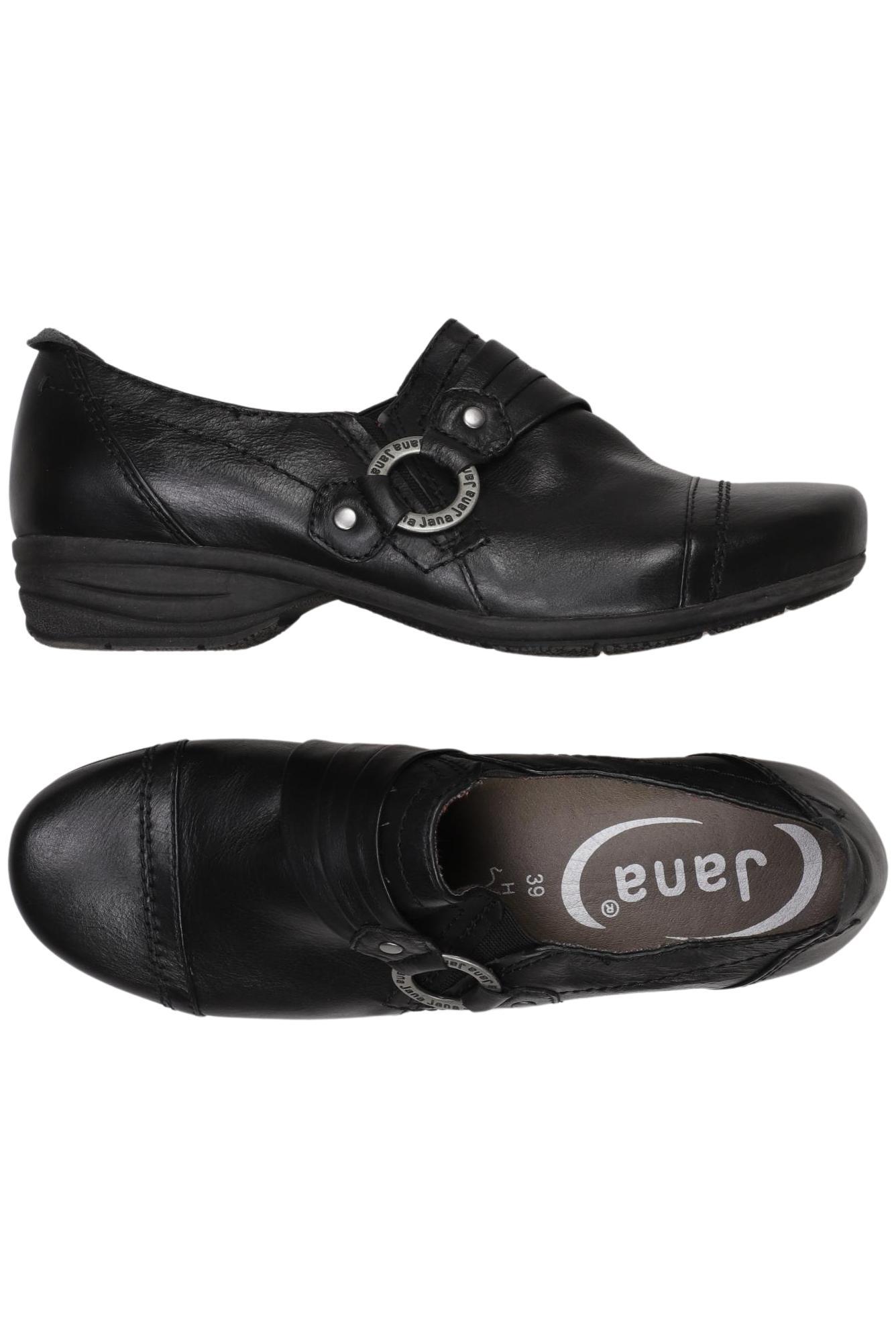 

Jana Damen Halbschuh, schwarz, Gr. 39