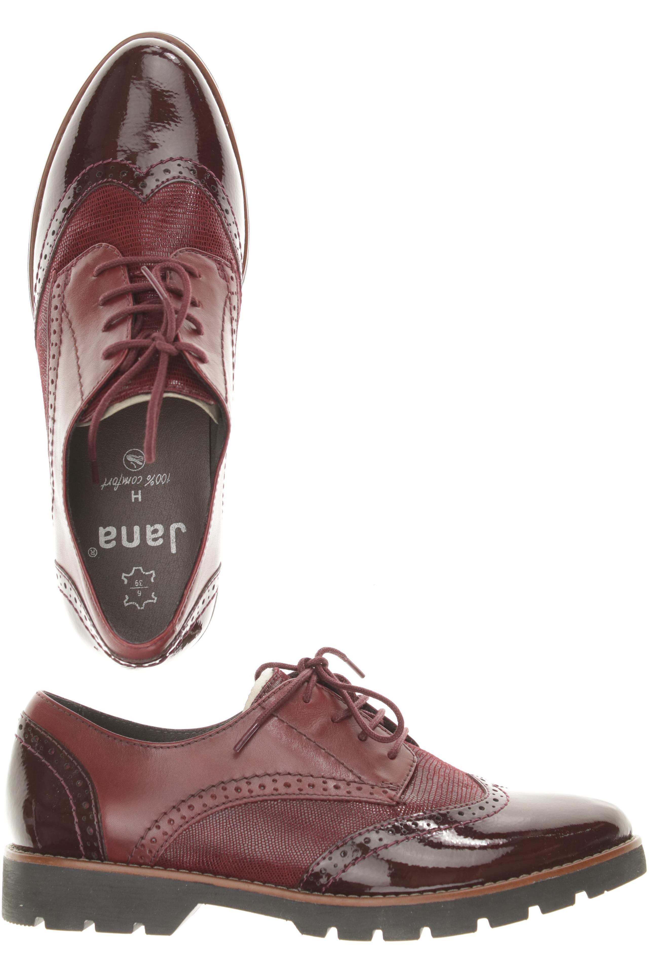 

Jana Damen Halbschuh, rot, Gr. 39