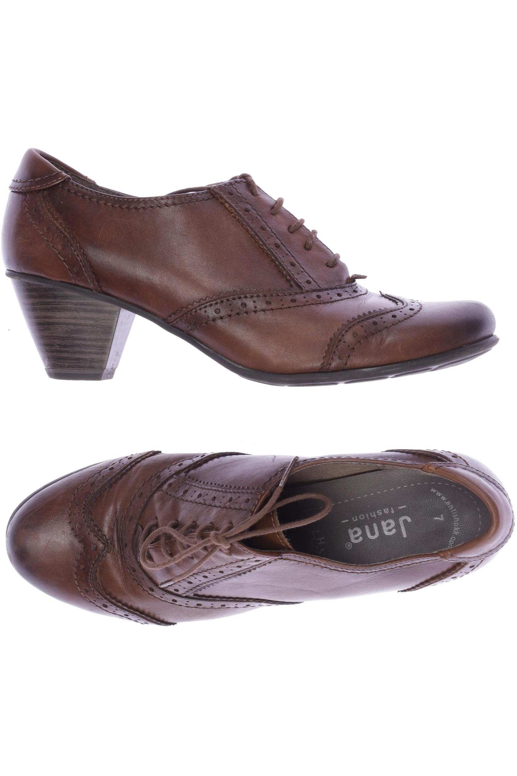

Jana Damen Halbschuh, braun, Gr. 40.5