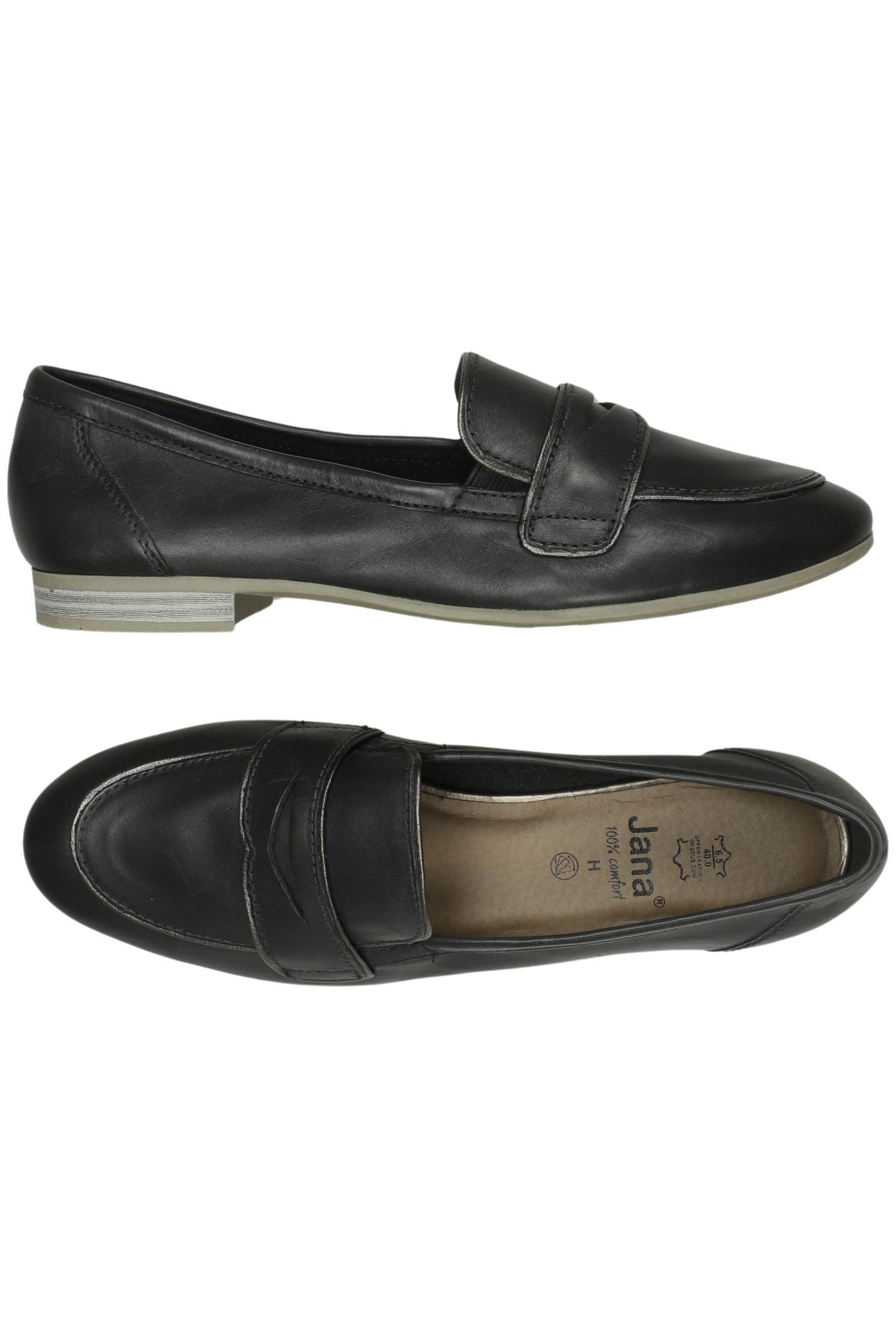 

Jana Damen Halbschuh, schwarz, Gr. 40