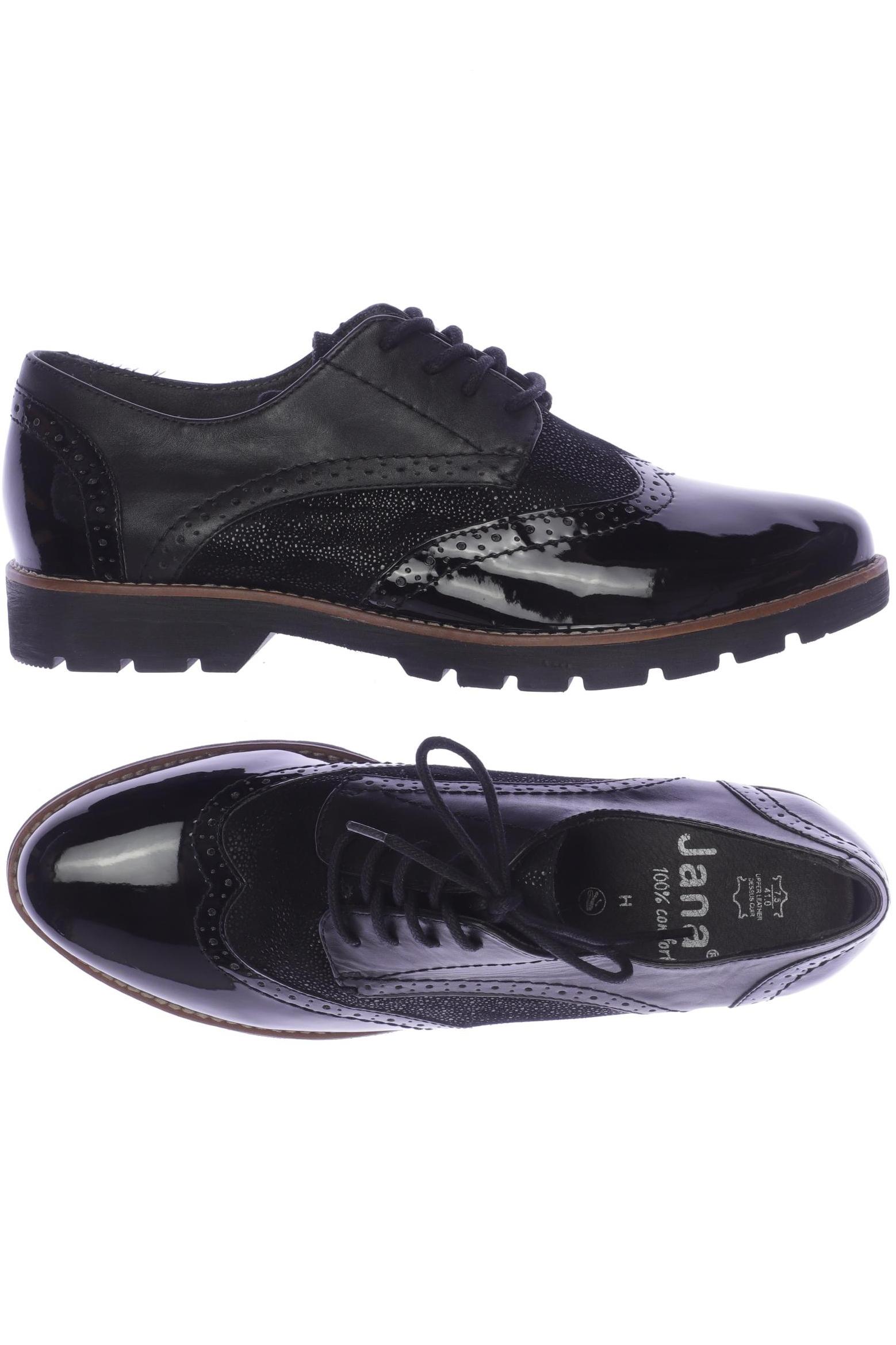 

Jana Damen Halbschuh, schwarz, Gr. 41
