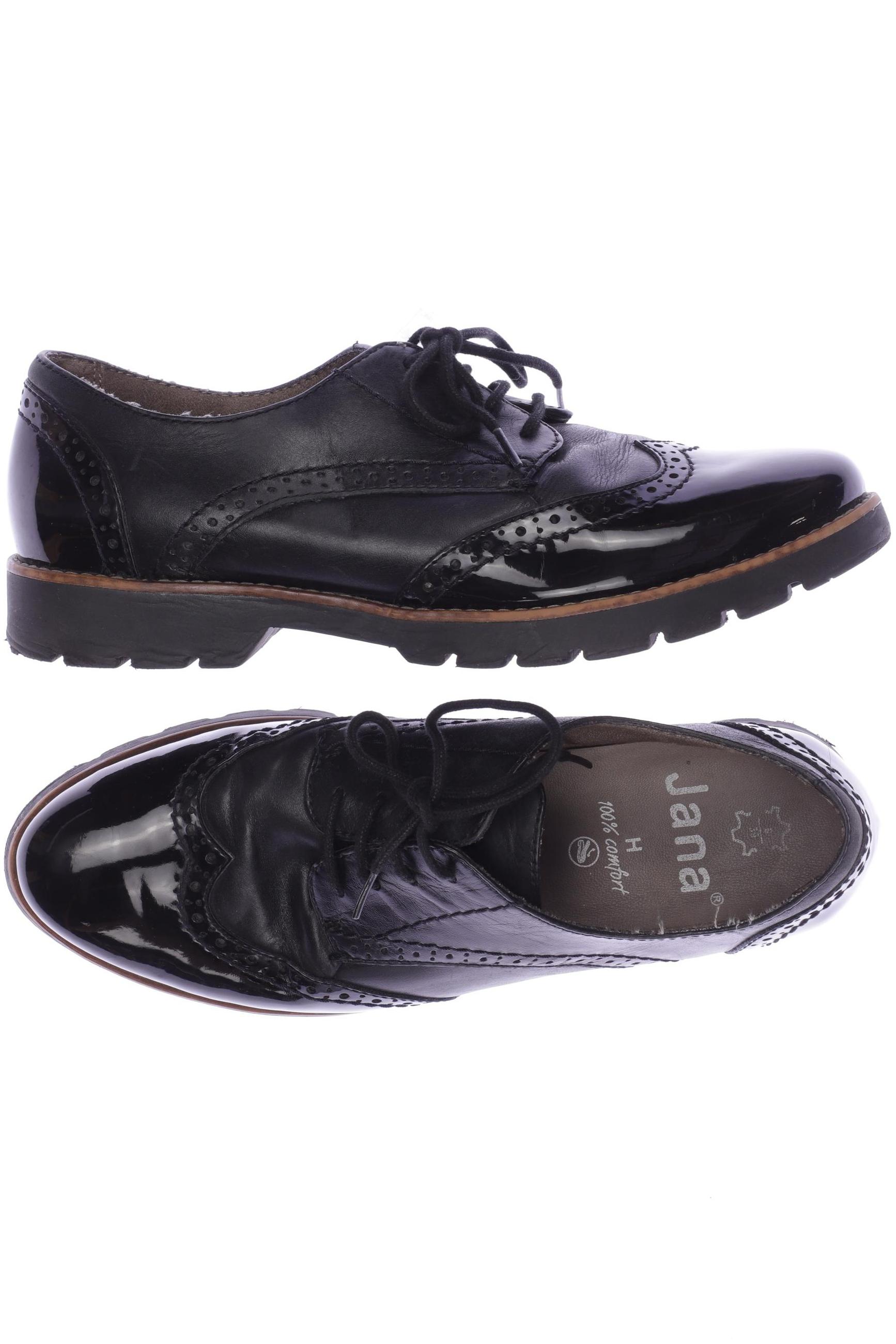 

Jana Damen Halbschuh, schwarz, Gr. 39