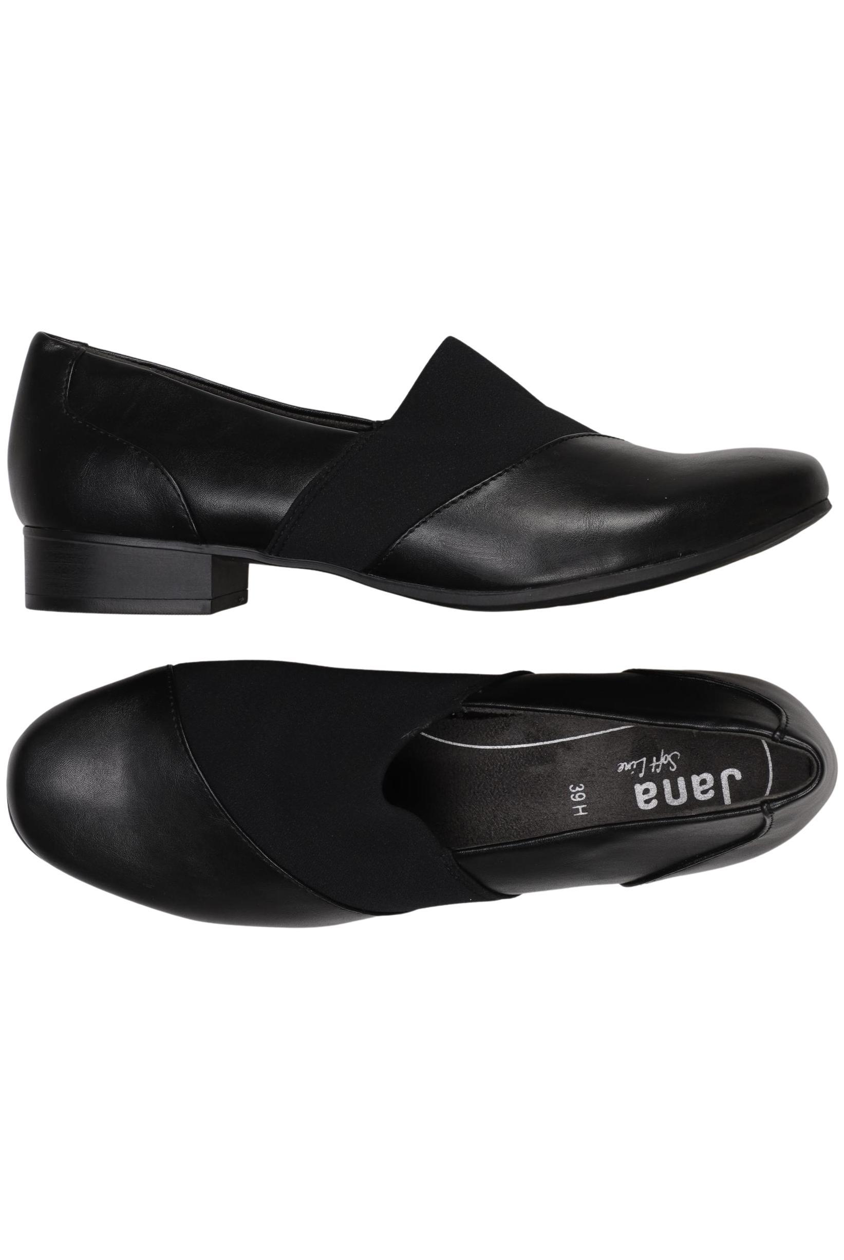 

Jana Damen Halbschuh, schwarz, Gr. 39