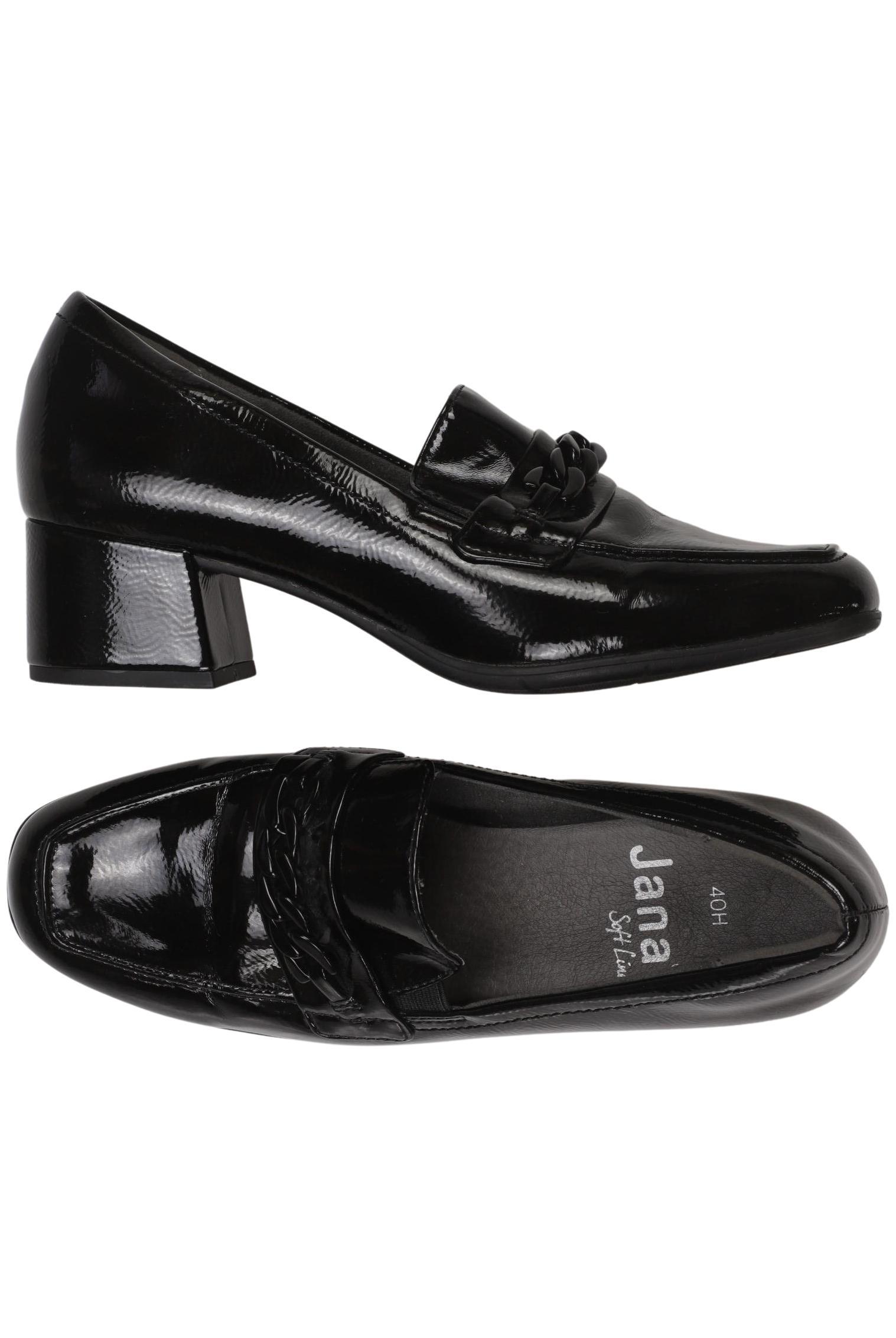 

Jana Damen Halbschuh, schwarz, Gr. 40