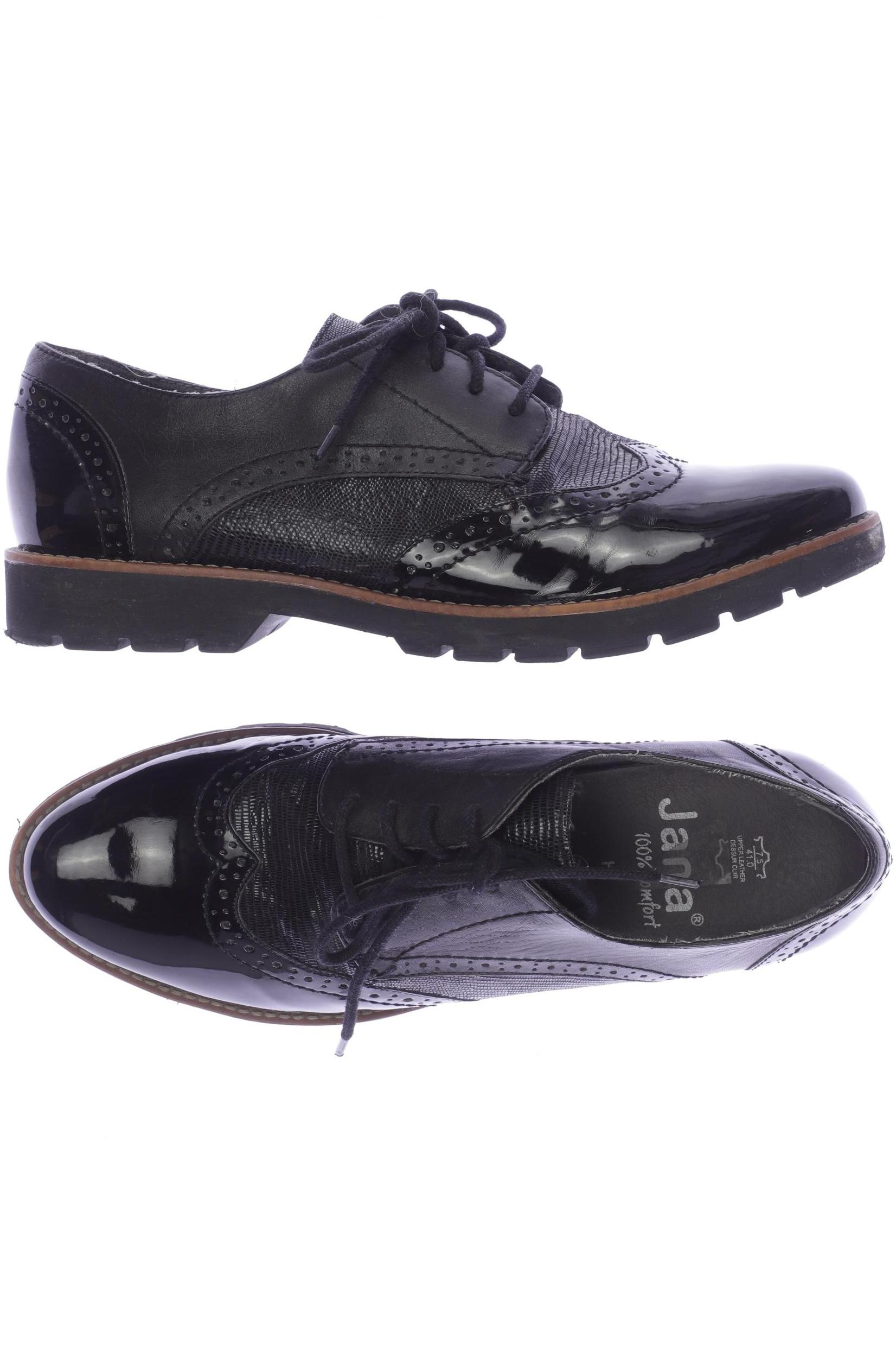 

Jana Damen Halbschuh, schwarz, Gr. 41