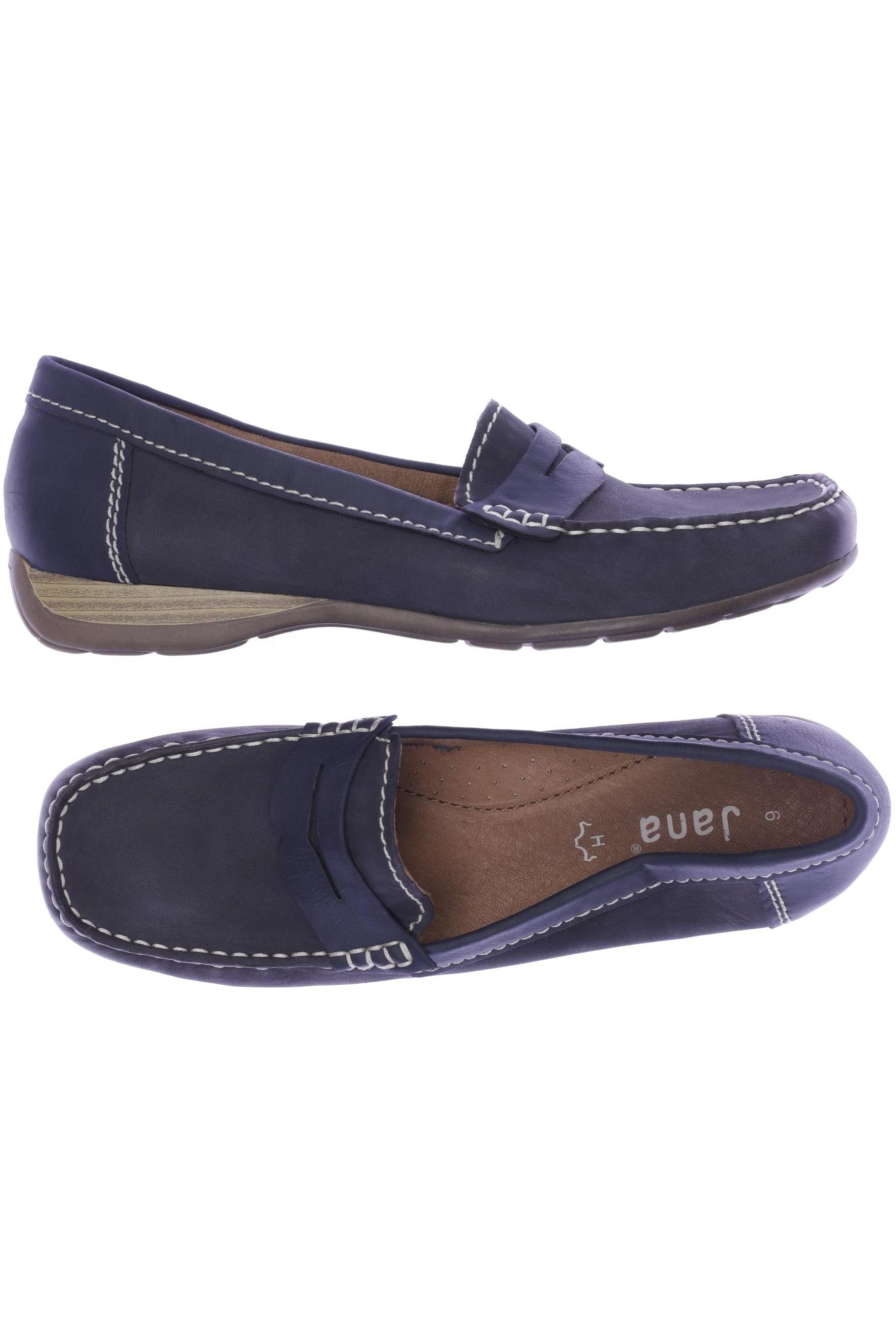 

Jana Damen Halbschuh, marineblau, Gr. 6