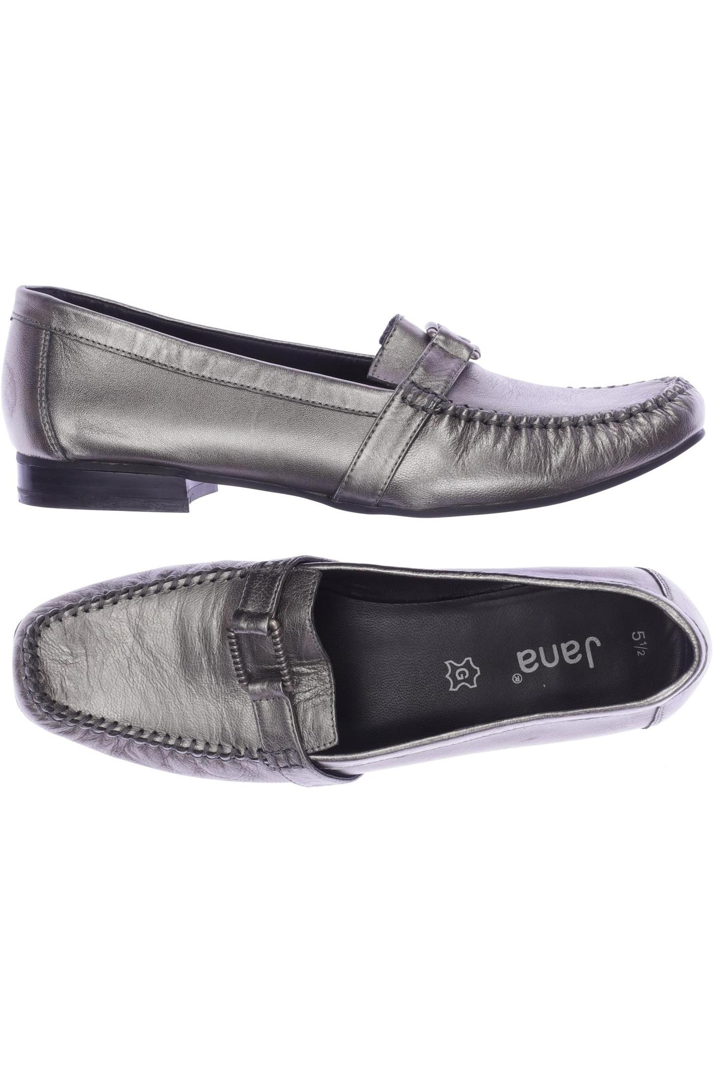 

Jana Damen Halbschuh, silber, Gr. 5.5