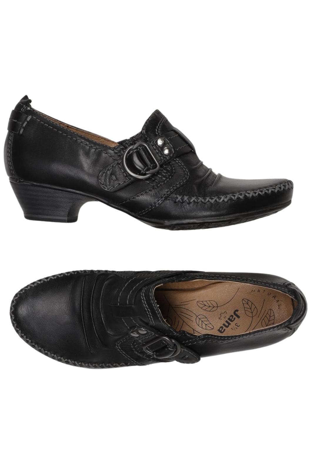 

Jana Damen Halbschuh, schwarz, Gr. 3.5