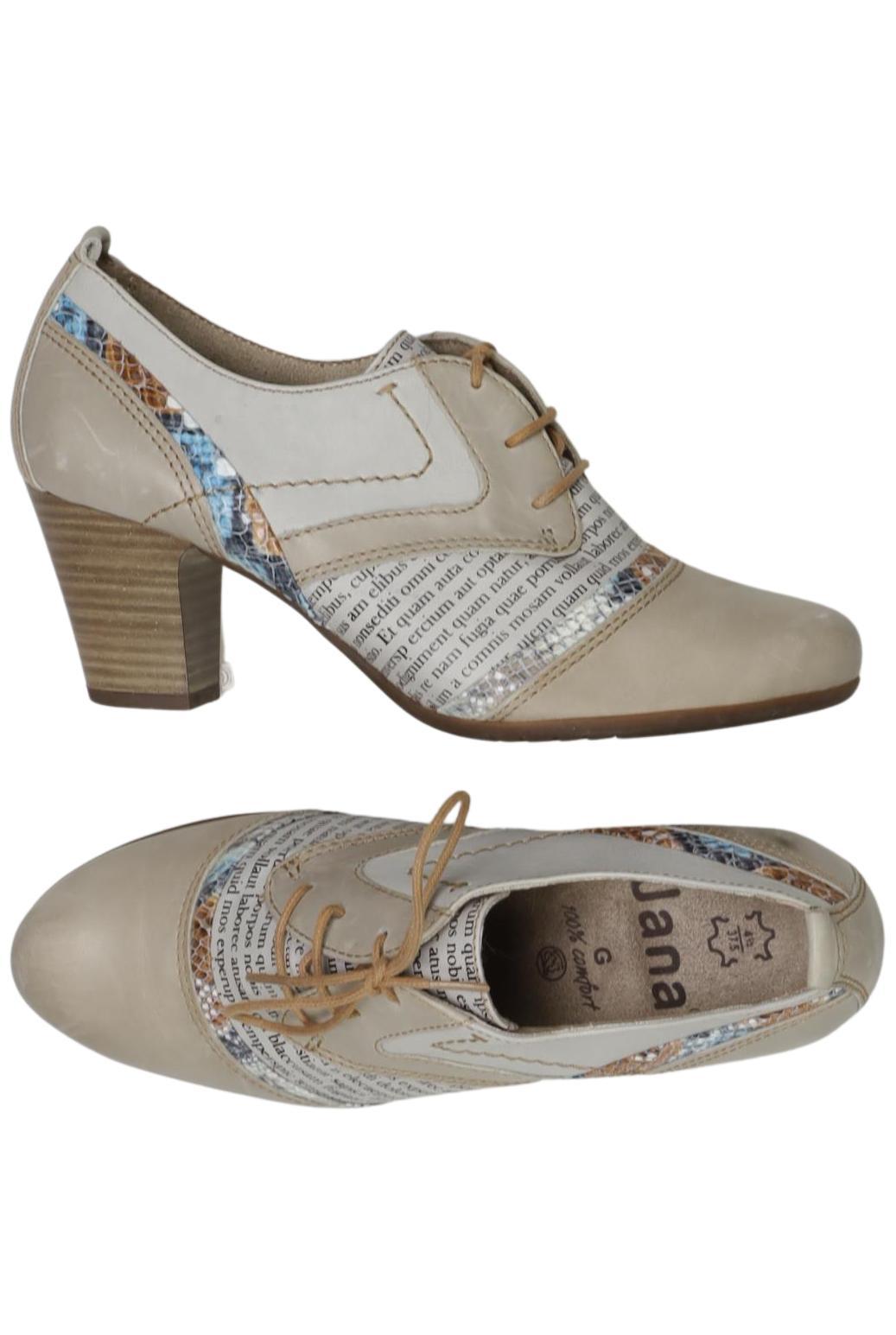 

Jana Damen Halbschuh, beige, Gr. 37.5