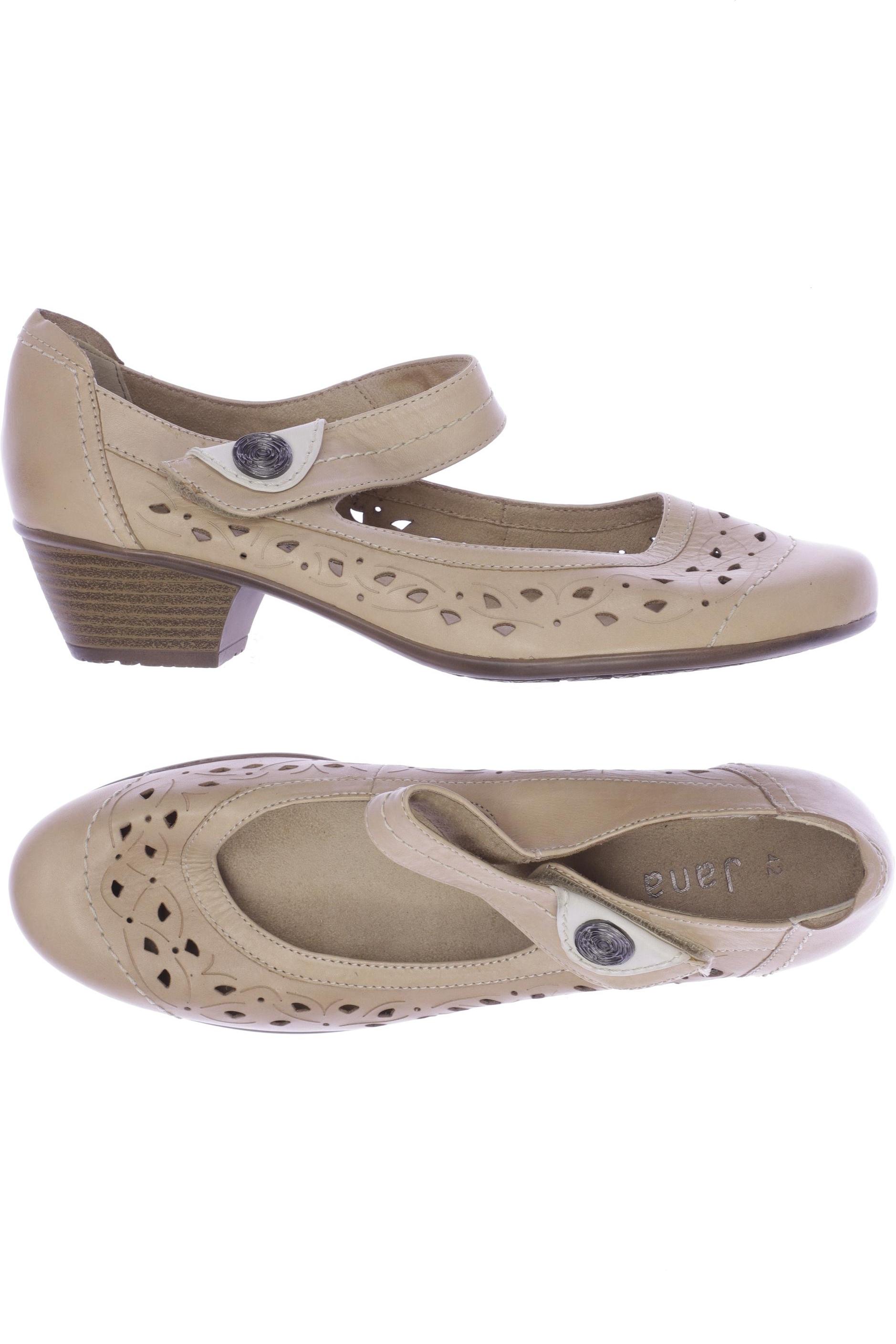 

Jana Damen Halbschuh, beige, Gr. 42