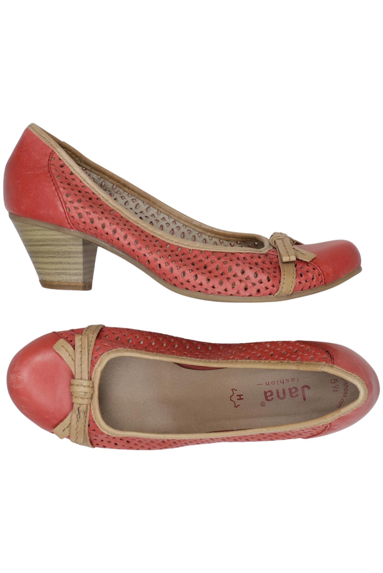 

Jana Damen Halbschuh, rot, Gr. 5.5