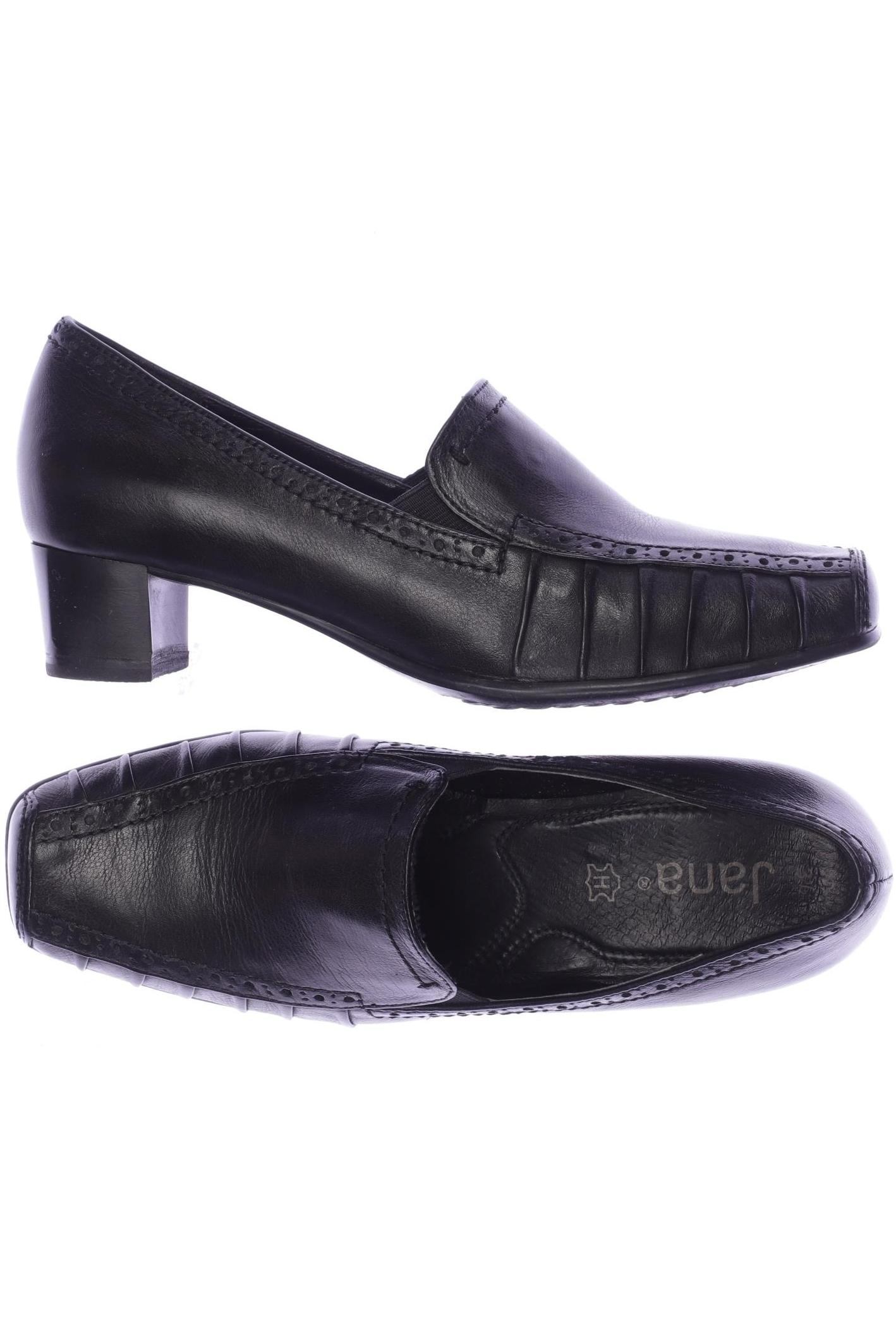 

Jana Damen Halbschuh, schwarz, Gr. 3.5