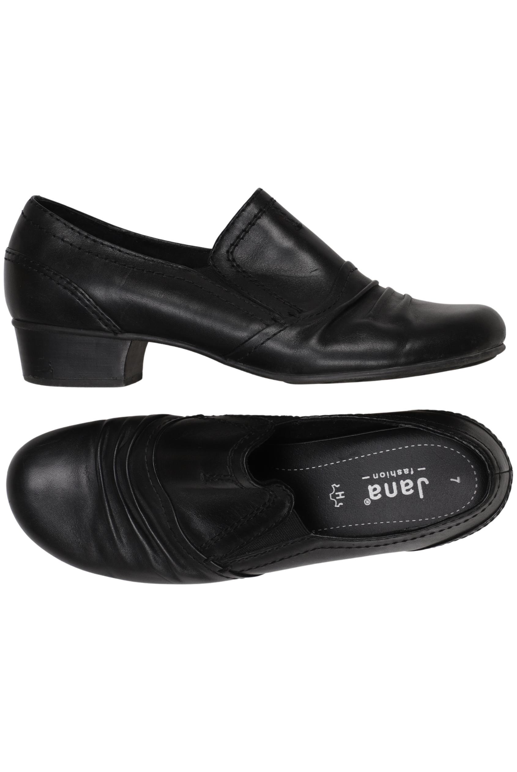 

Jana Damen Halbschuh, schwarz, Gr. 7