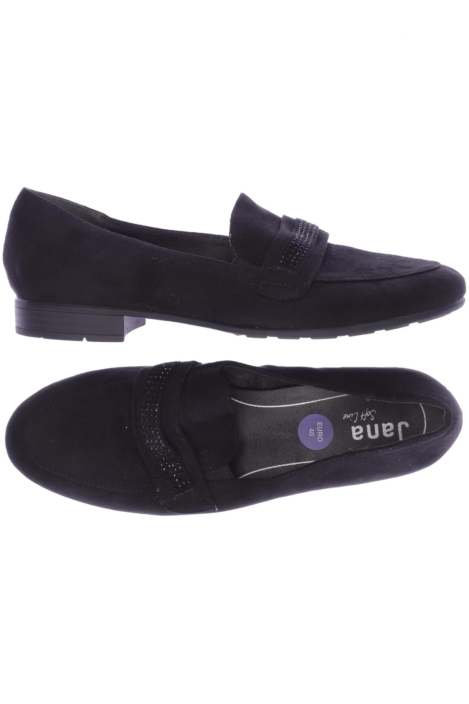 

Jana Damen Halbschuh, schwarz, Gr. 40