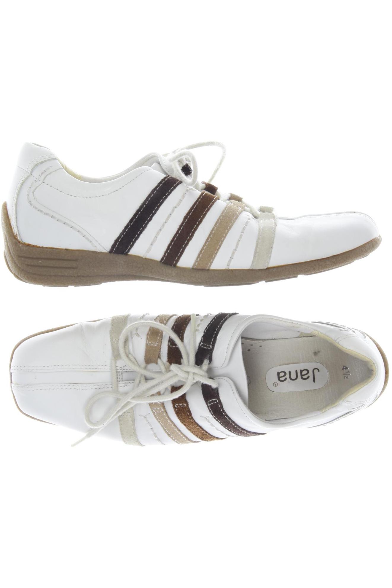 

Jana Damen Halbschuh, weiß, Gr. 4.5