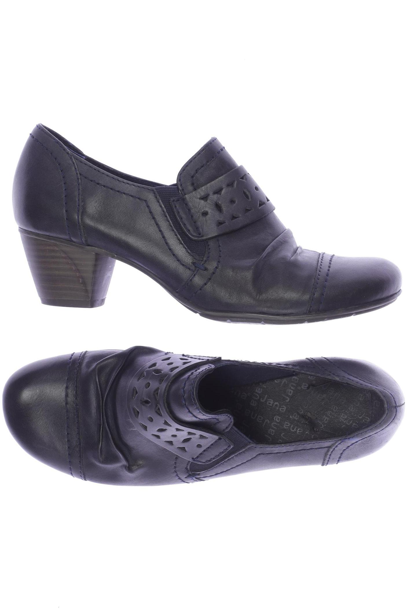 

Jana Damen Halbschuh, marineblau, Gr. 37.5