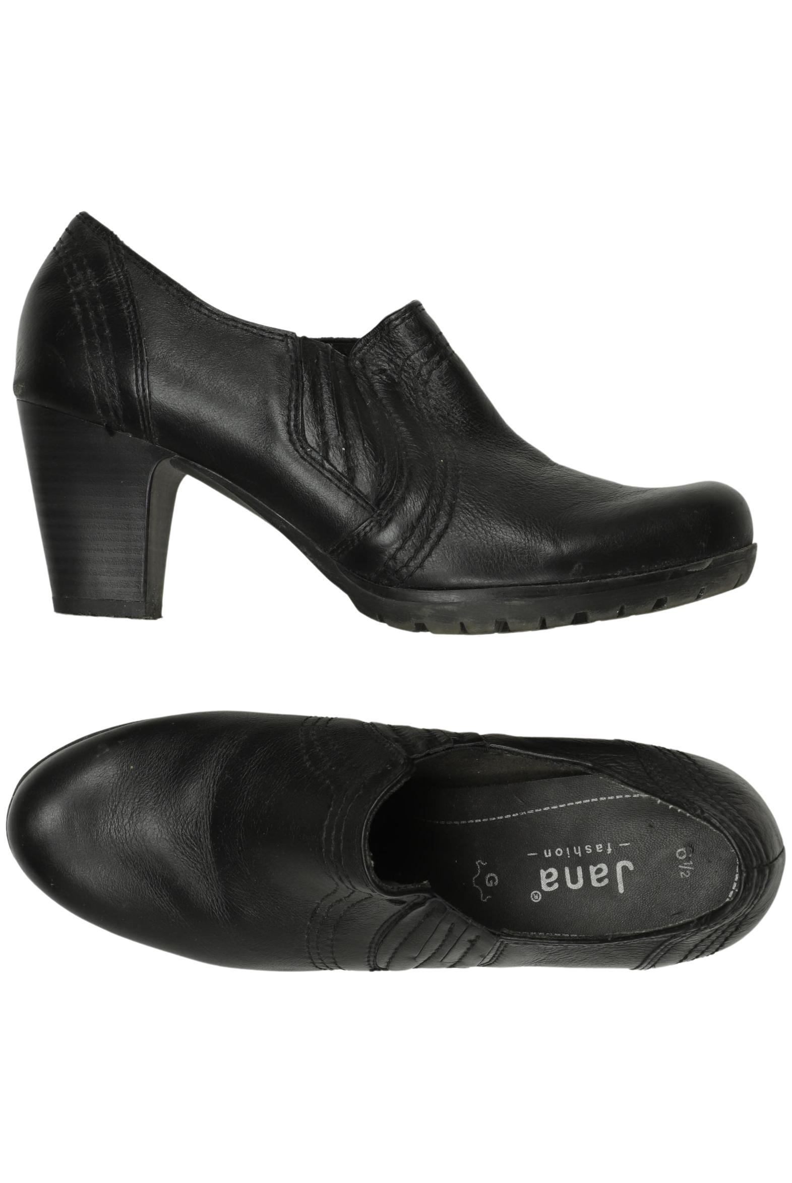 

Jana Damen Halbschuh, schwarz, Gr. 6.5