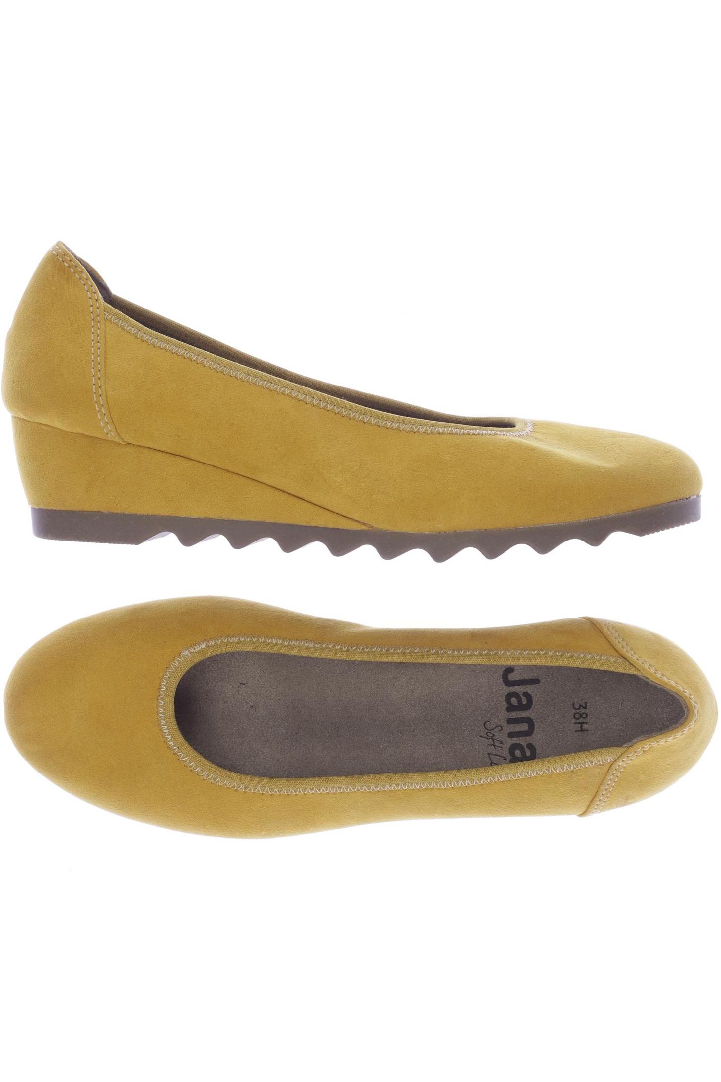 

Jana Damen Halbschuh, gelb, Gr. 38