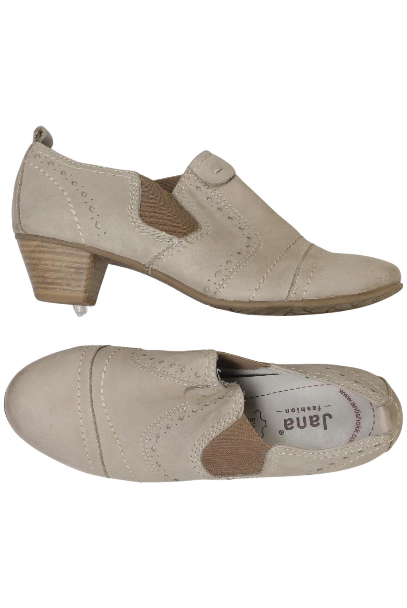 

Jana Damen Halbschuh, beige, Gr. 38.5