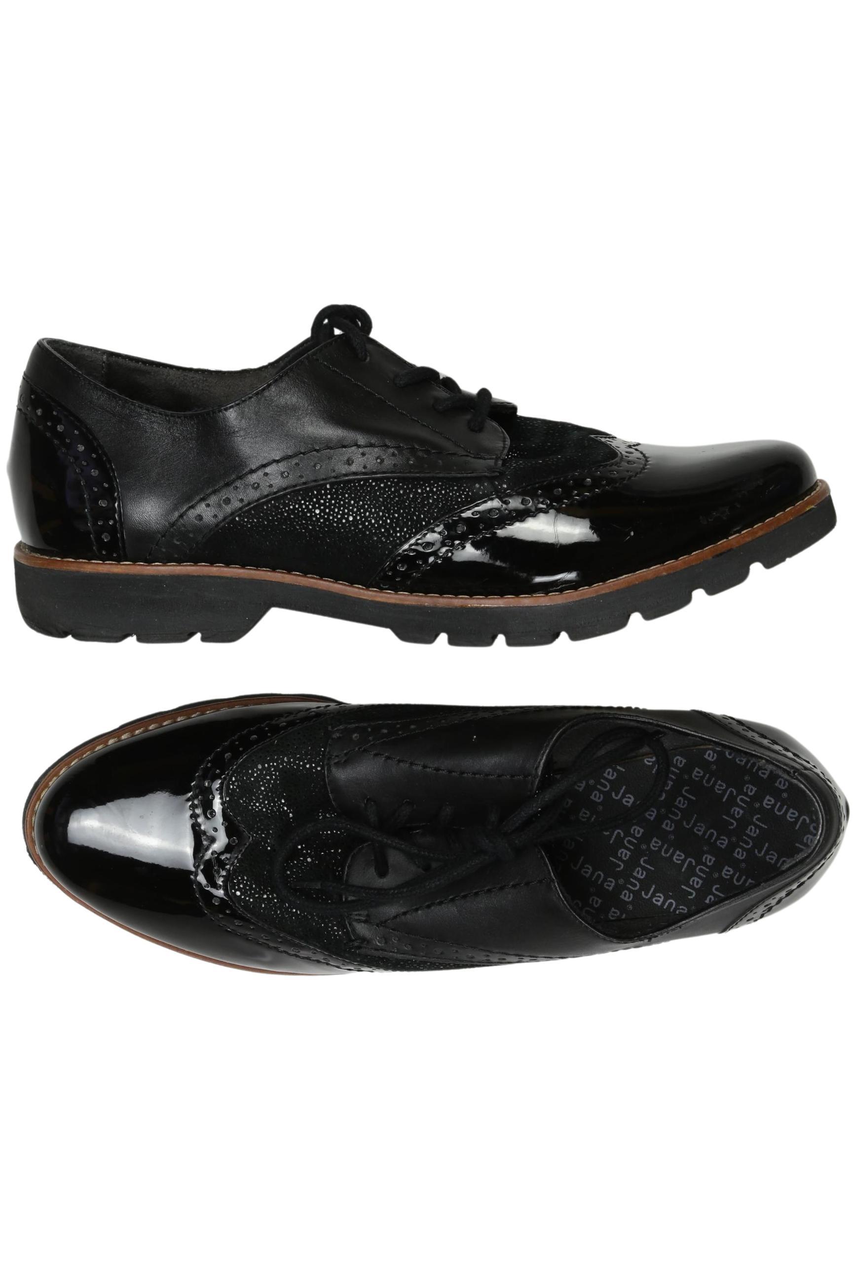 

Jana Damen Halbschuh, schwarz, Gr. 40