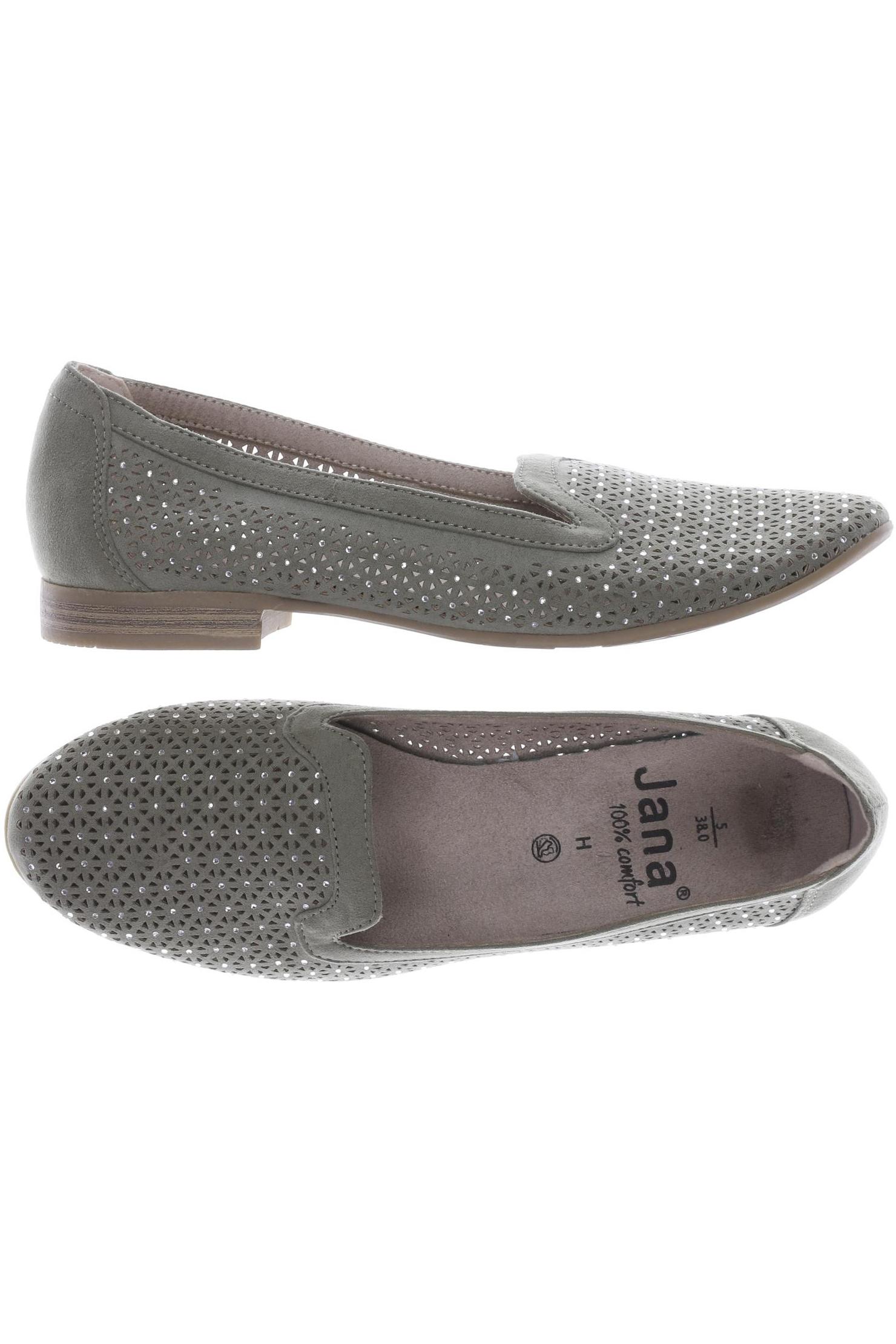 

Jana Damen Halbschuh, grün, Gr. 38