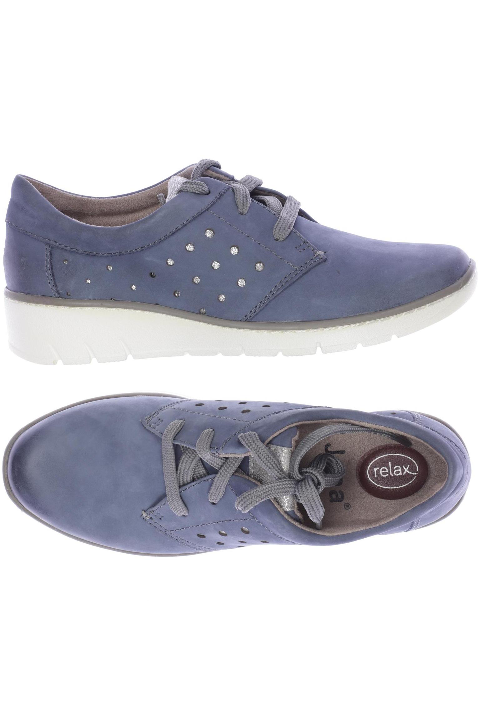 

Jana Damen Halbschuh, blau, Gr. 38
