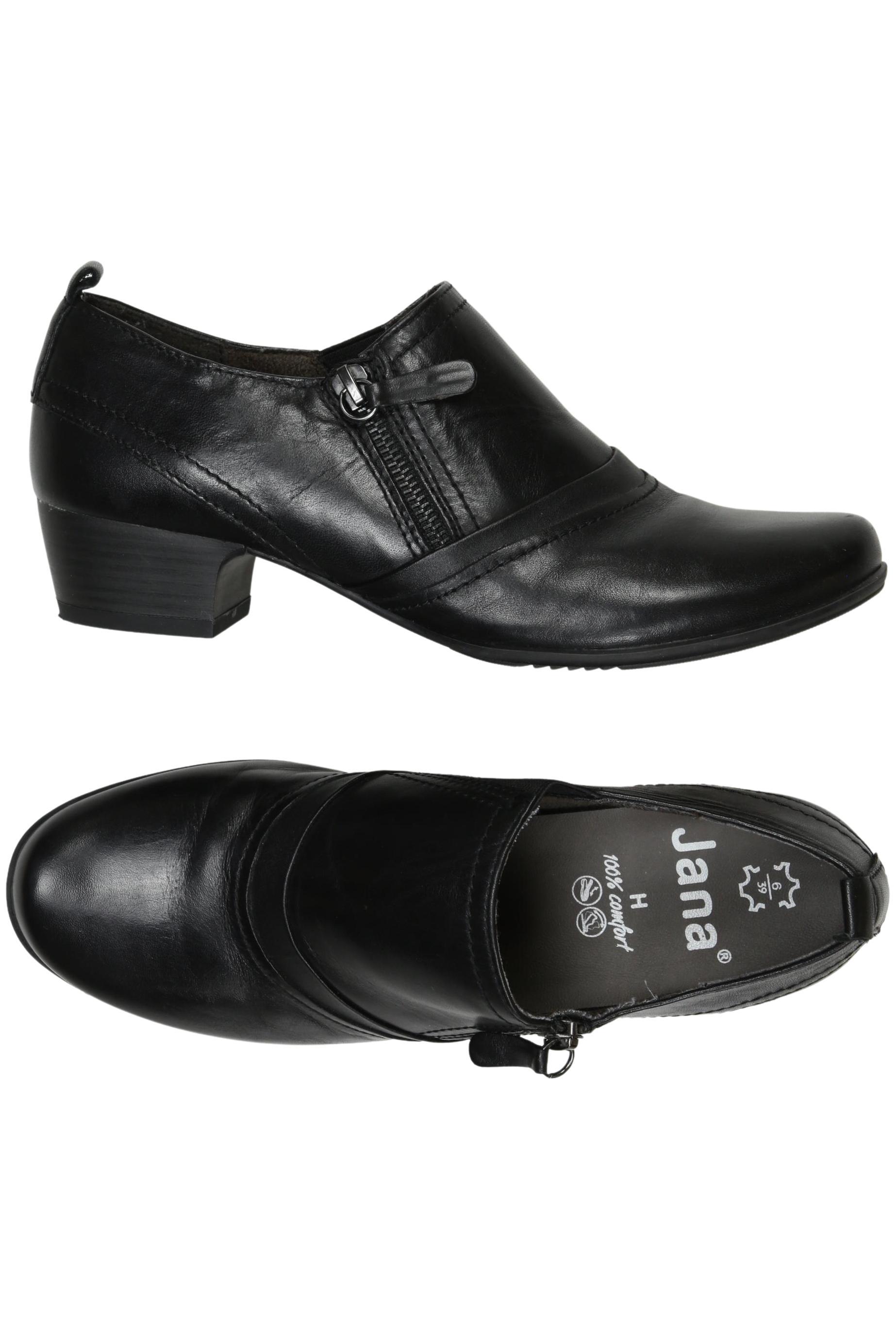 

Jana Damen Halbschuh, schwarz, Gr. 39