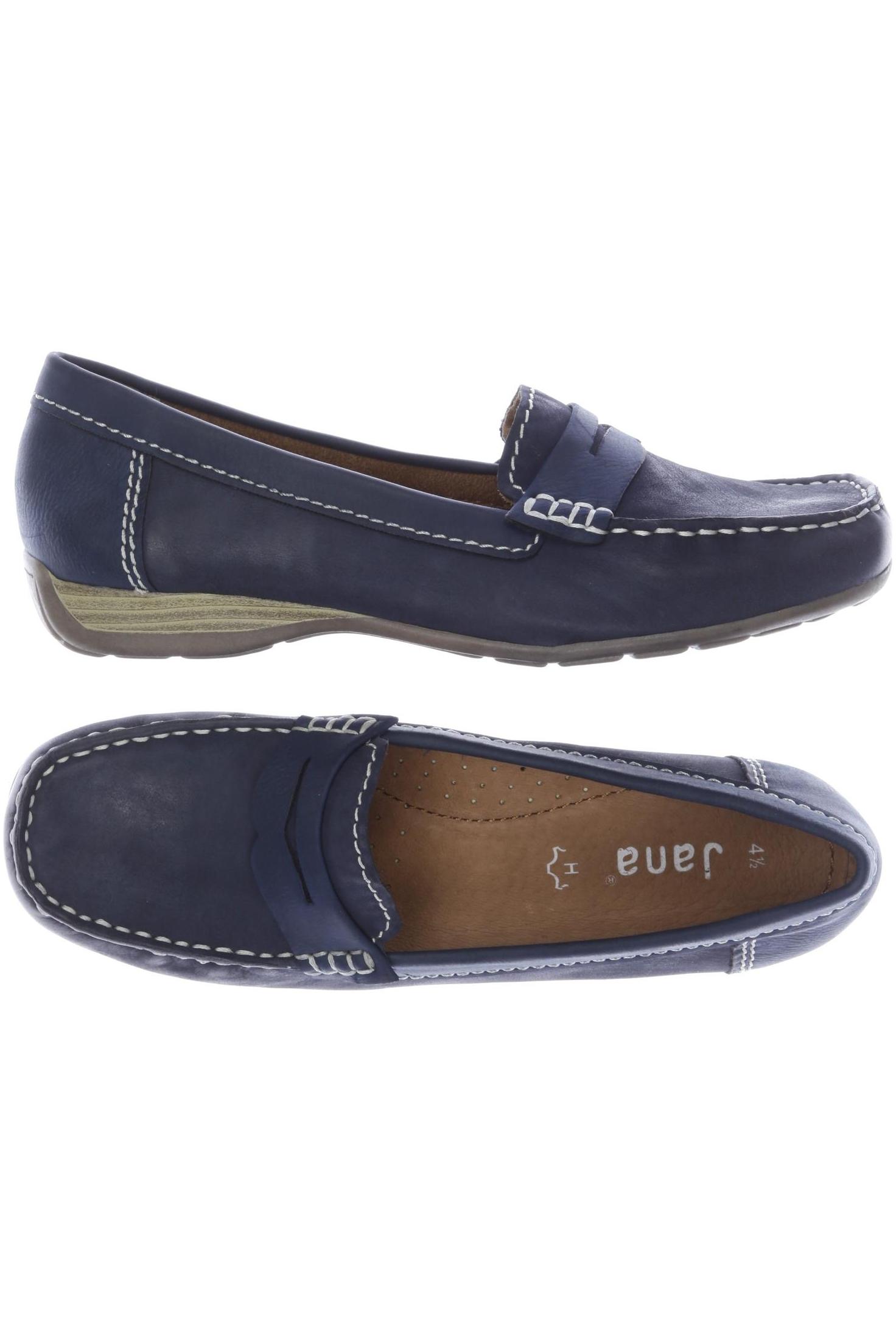 

Jana Damen Halbschuh, marineblau, Gr. 4.5