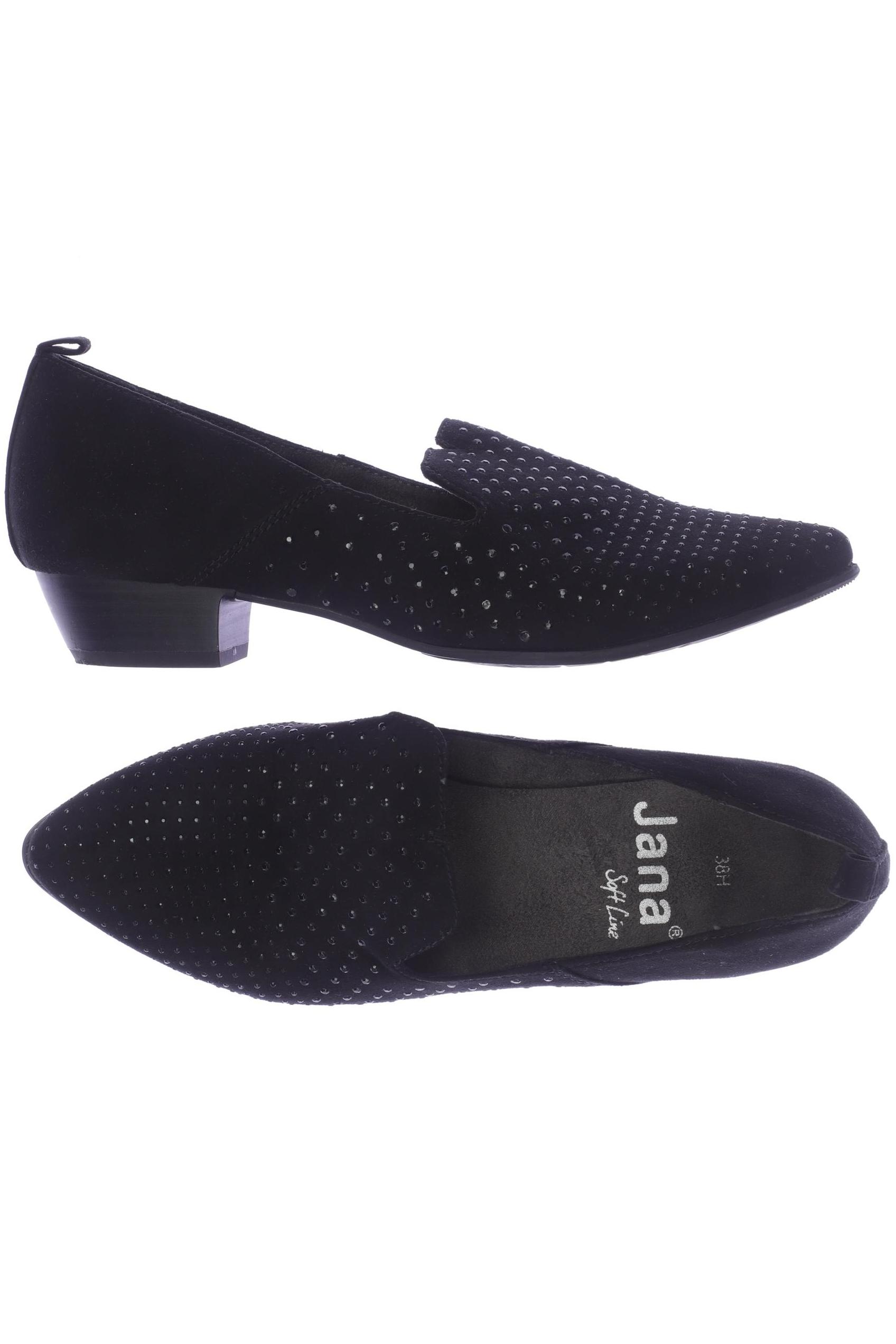 

Jana Damen Halbschuh, schwarz, Gr. 38