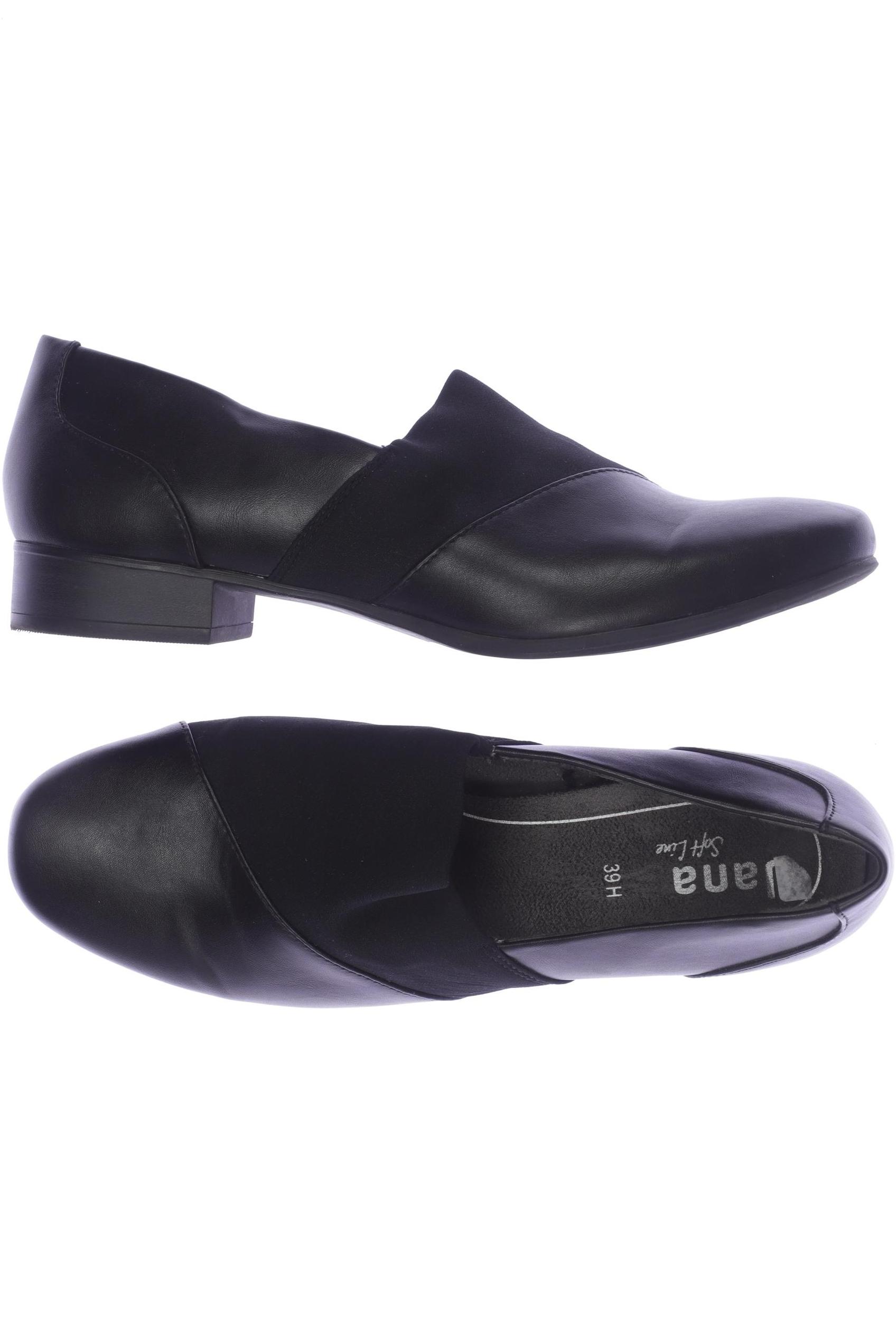 

Jana Damen Halbschuh, schwarz, Gr. 39
