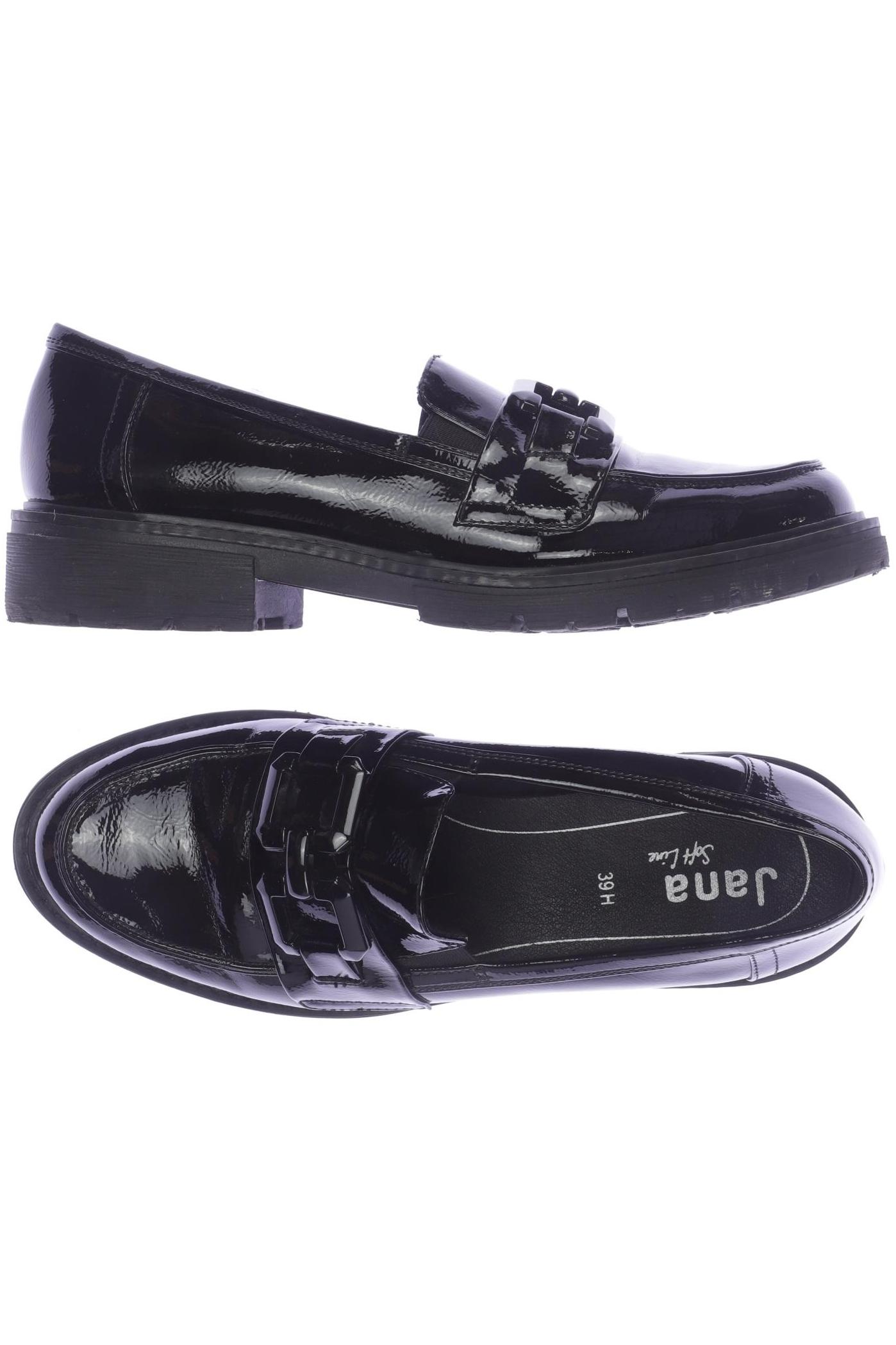 

Jana Damen Halbschuh, schwarz, Gr. 39