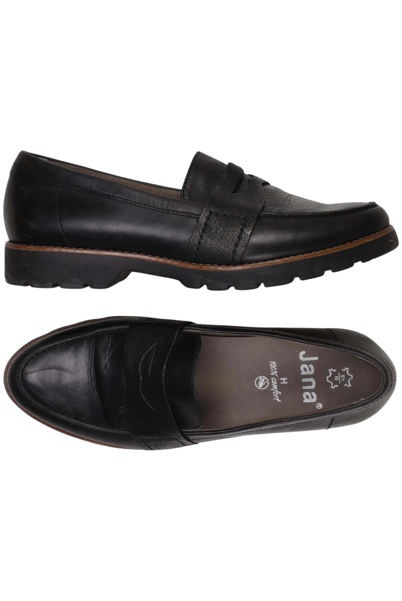 

Jana Damen Halbschuh, schwarz, Gr. 40