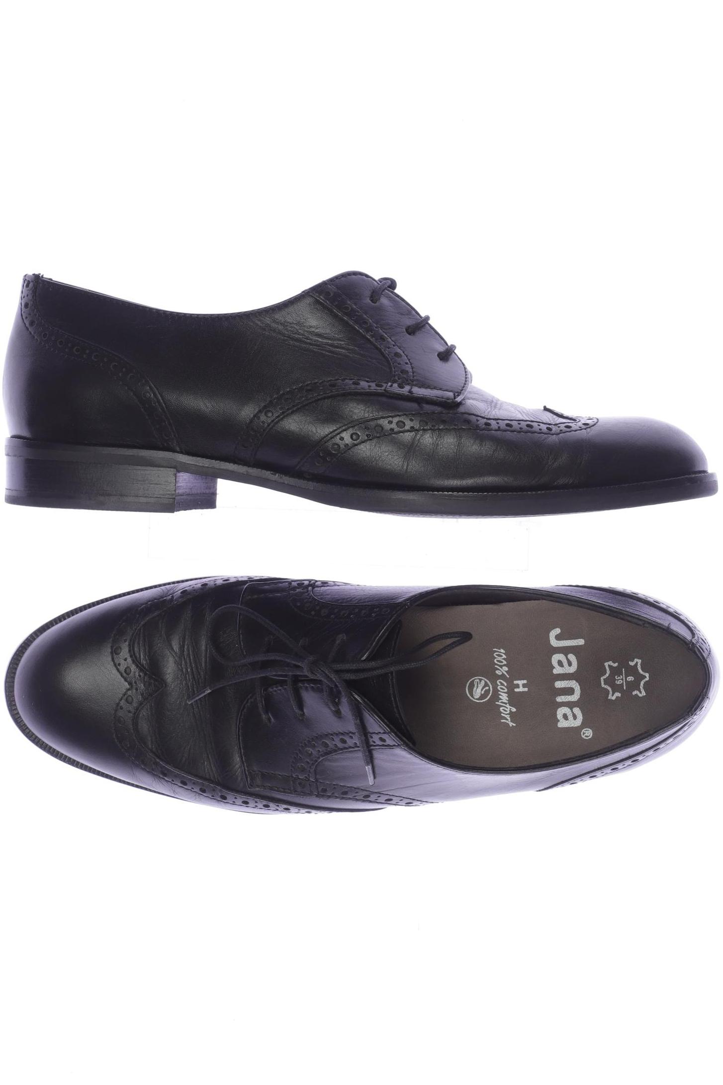 

Jana Damen Halbschuh, schwarz, Gr. 39