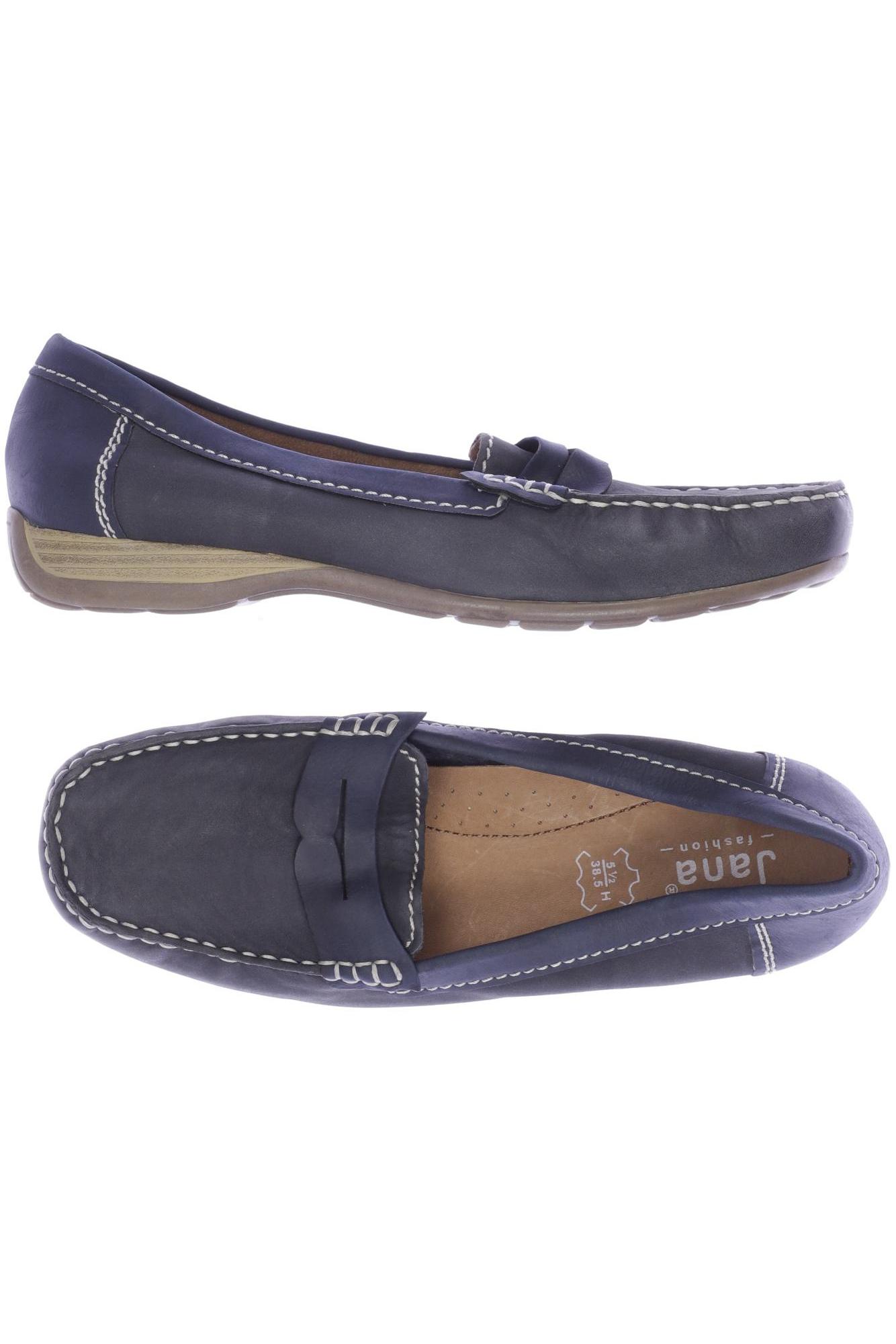 

Jana Damen Halbschuh, marineblau, Gr. 38.5