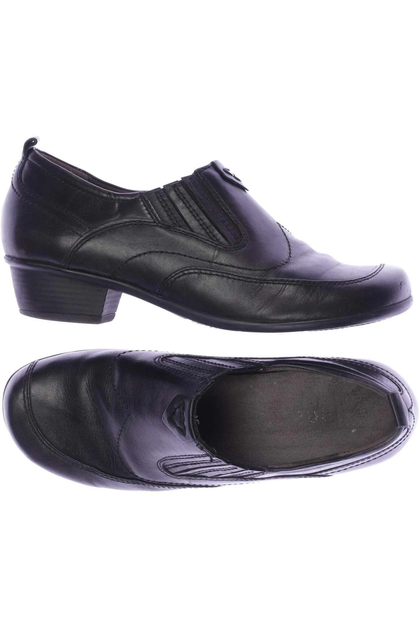 

Jana Damen Halbschuh, schwarz, Gr. 37.5