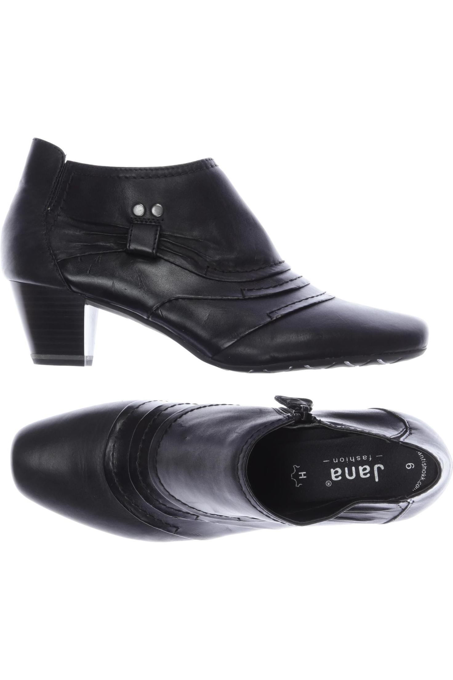 

Jana Damen Halbschuh, schwarz, Gr. 6