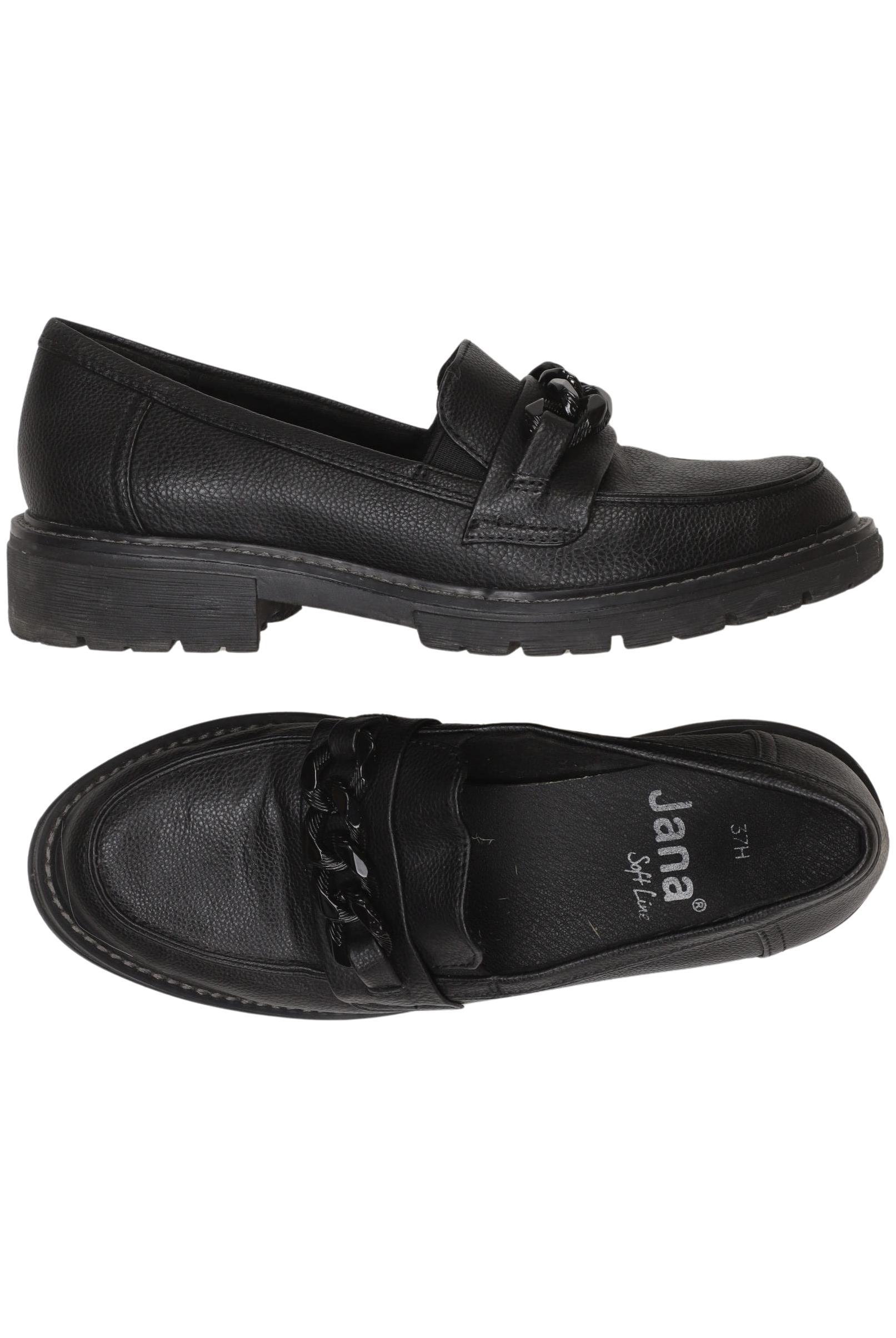 

Jana Damen Halbschuh, schwarz, Gr. 37