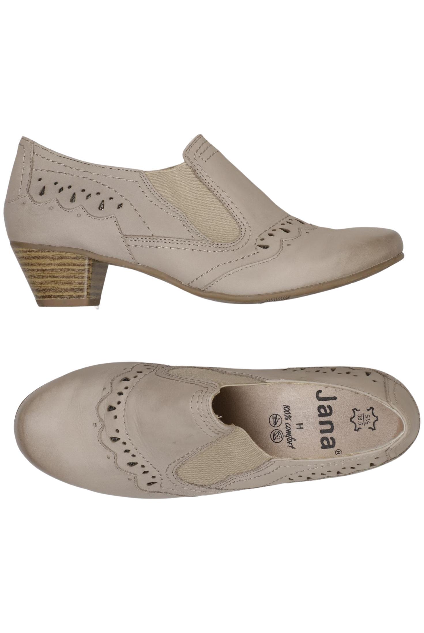 

Jana Damen Halbschuh, beige, Gr. 38.5
