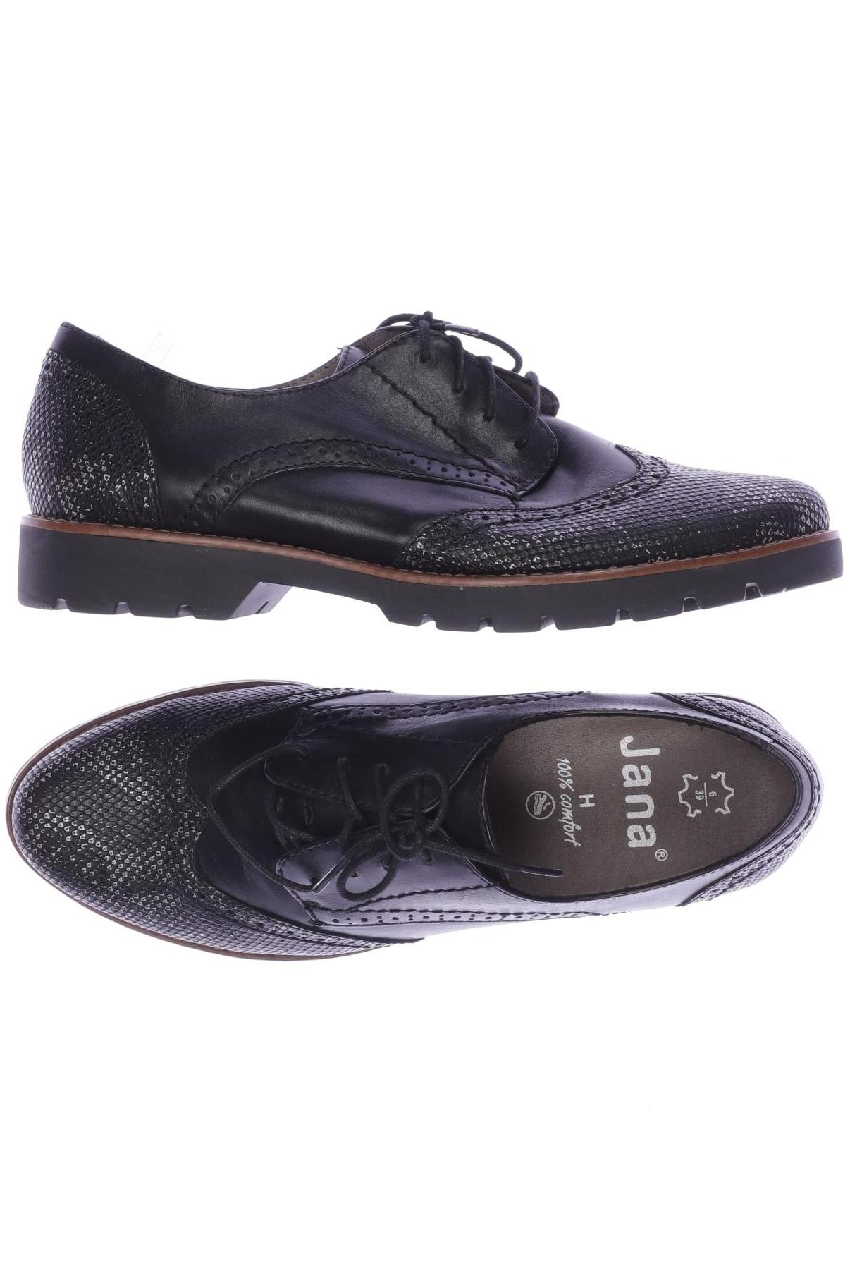 

Jana Damen Halbschuh, schwarz, Gr. 39