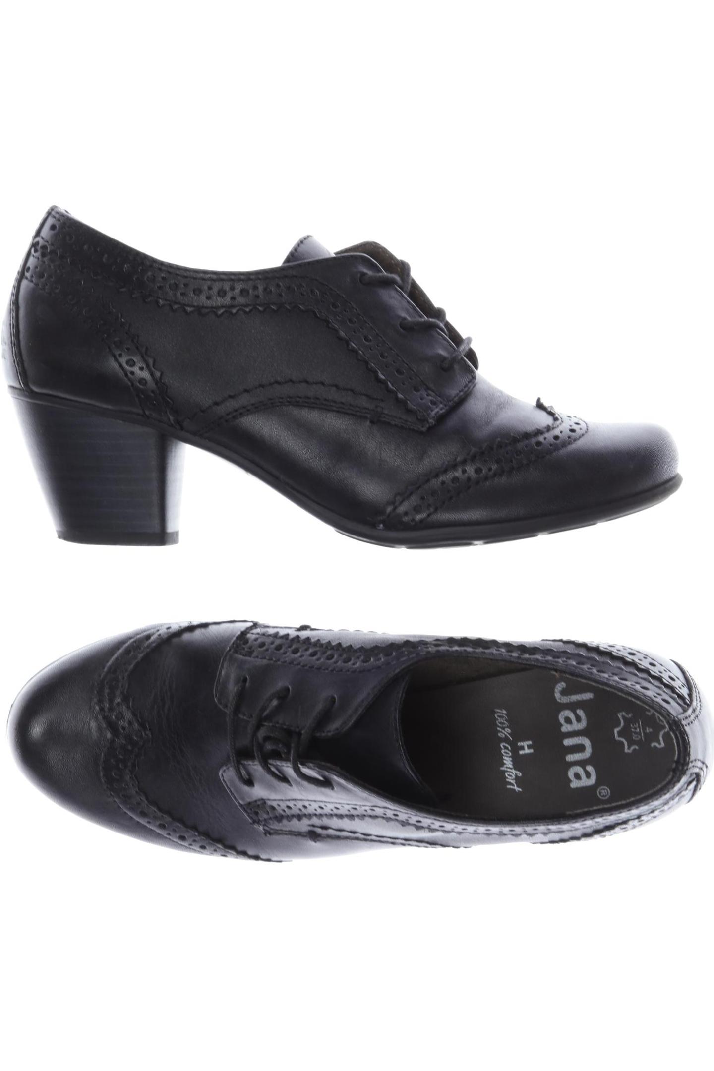 

Jana Damen Halbschuh, schwarz, Gr. 37