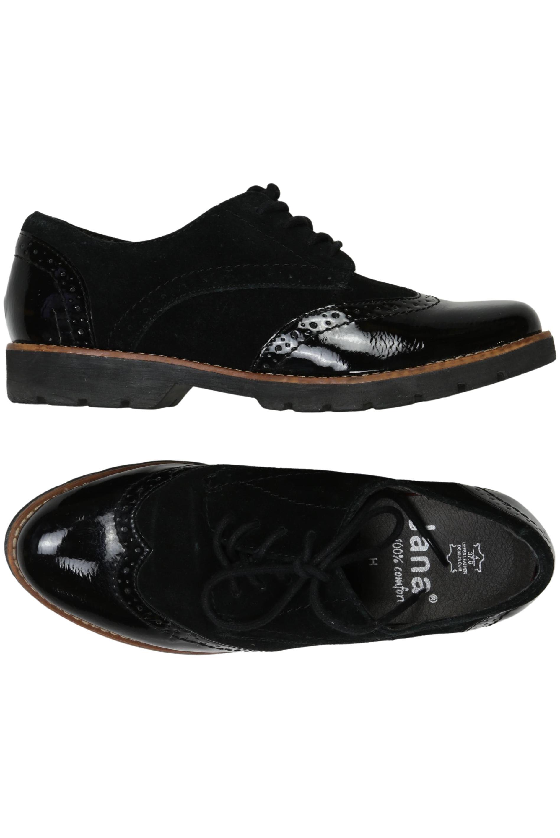 

Jana Damen Halbschuh, schwarz, Gr. 37