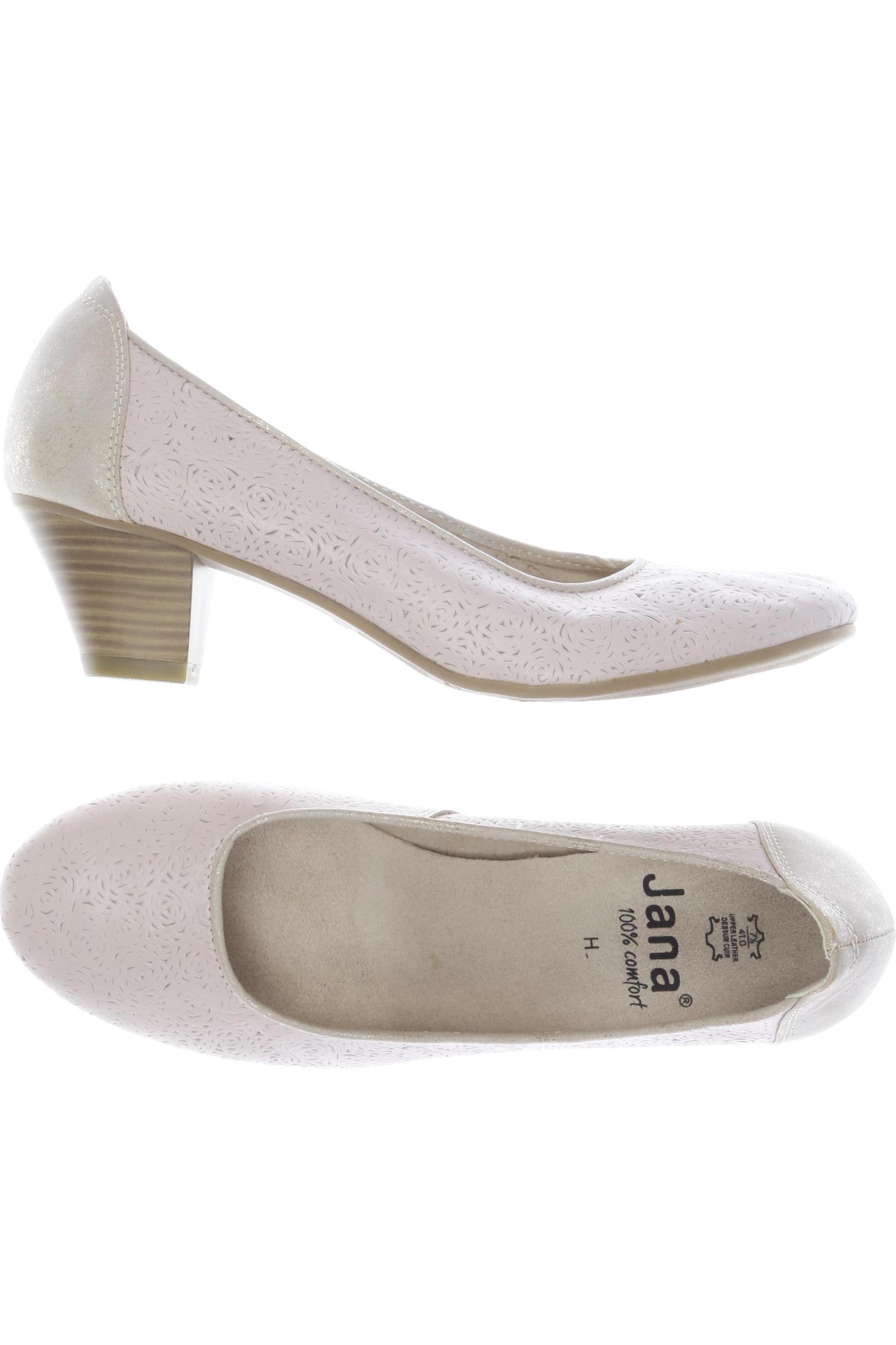 

Jana Damen Pumps, beige, Gr. 7.5