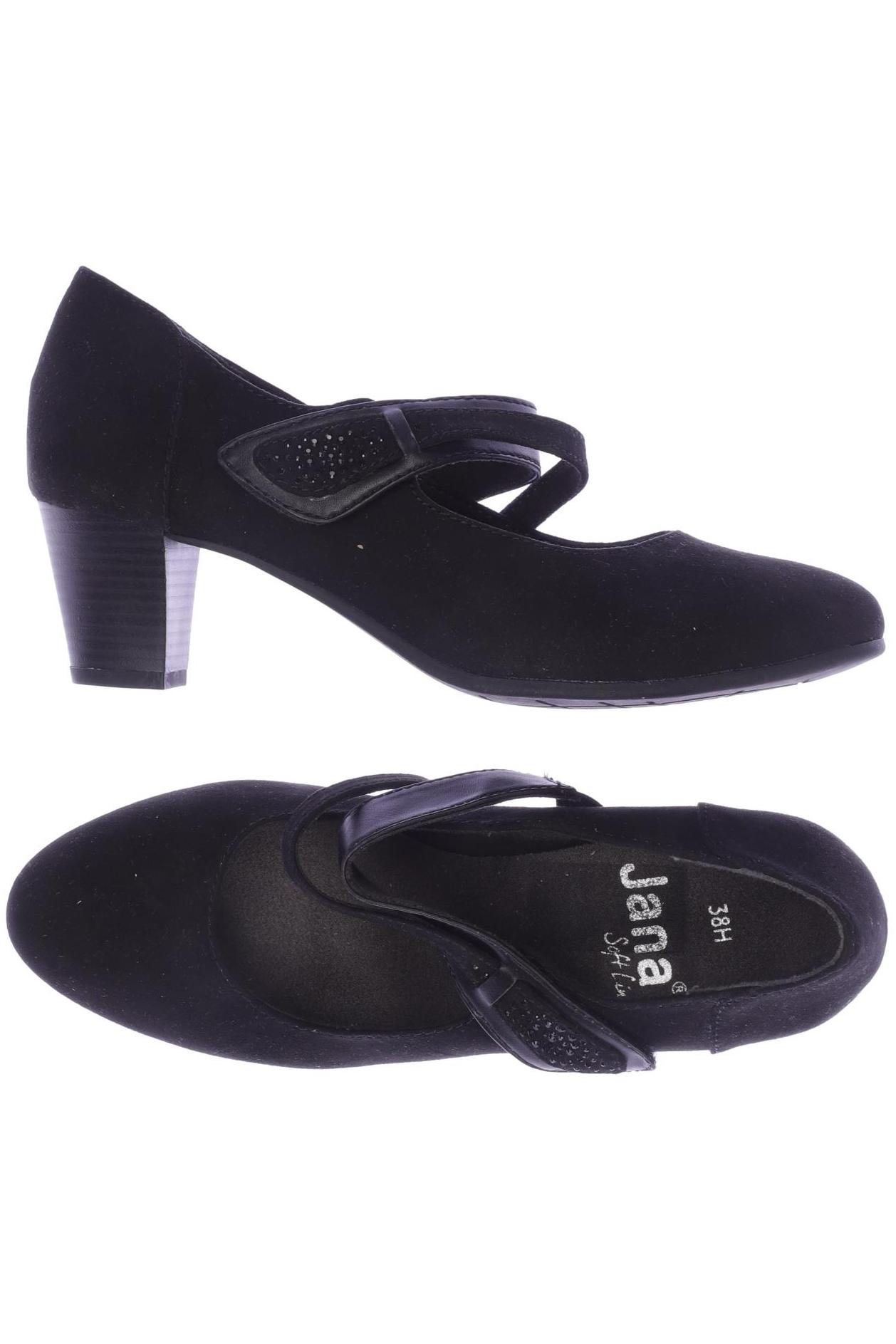 

Jana Damen Pumps, schwarz, Gr. 38